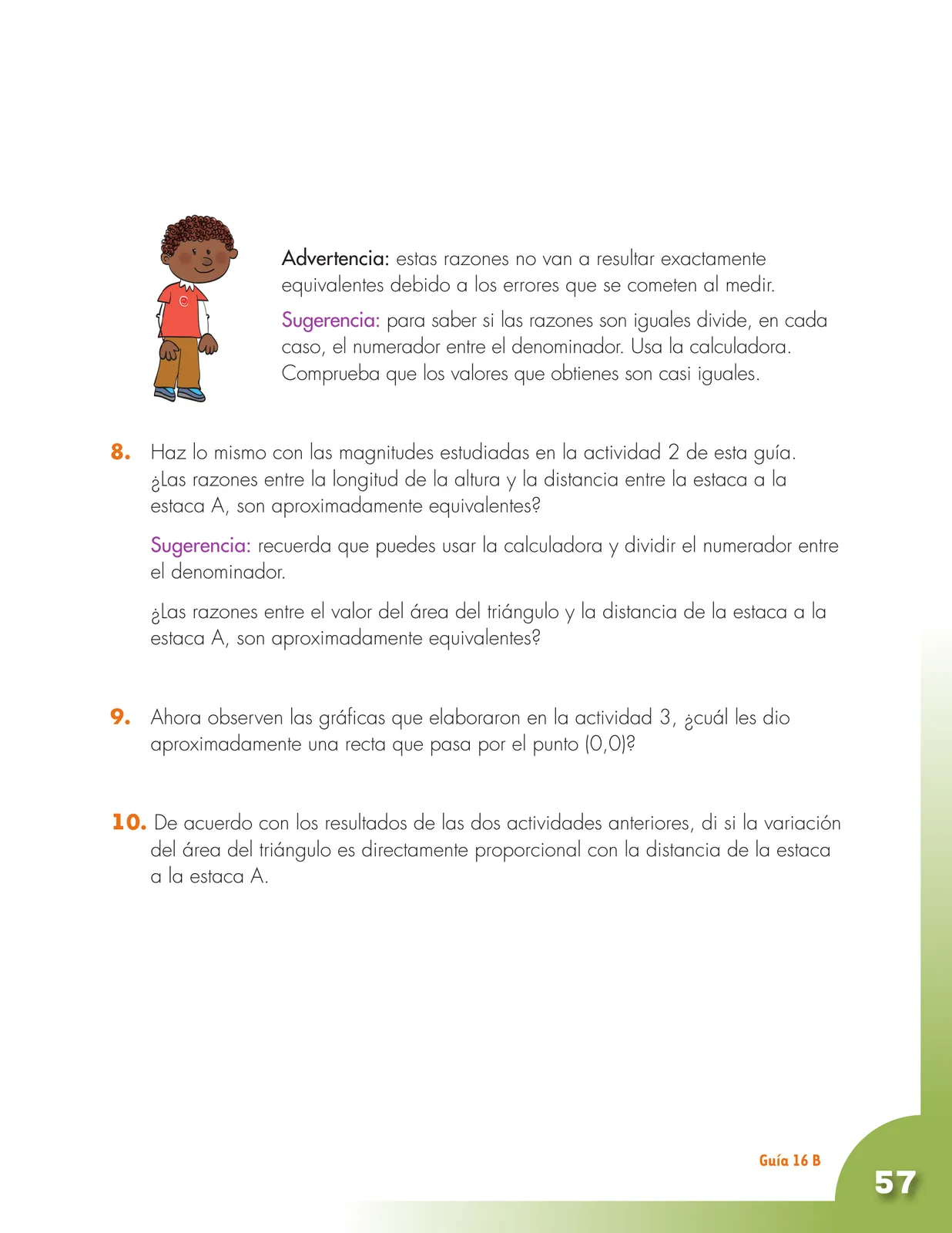 Miniatura página 57 de Matematica 5° · Cartilla 03