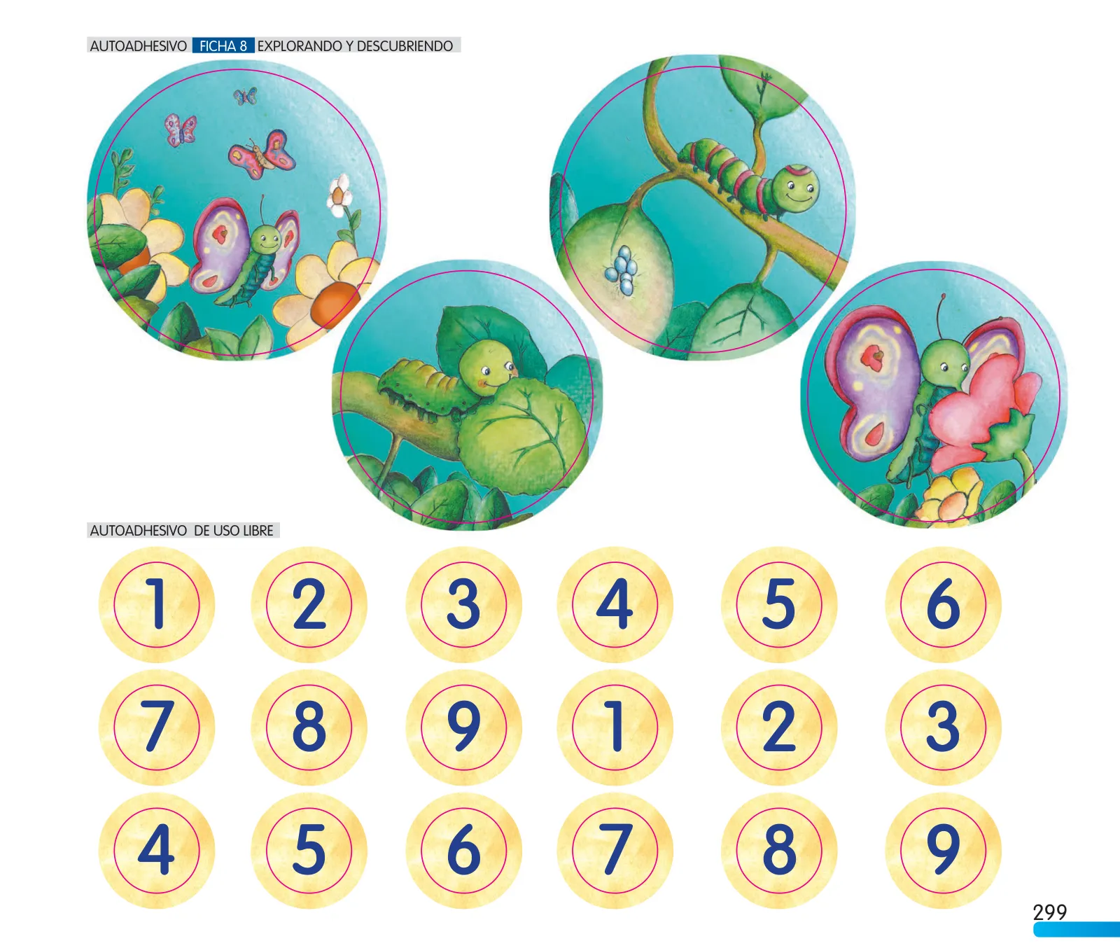 Página 301 de Aprendemos jugando : cuaderno de trabajo para niños y niñas de 5 años · 2017