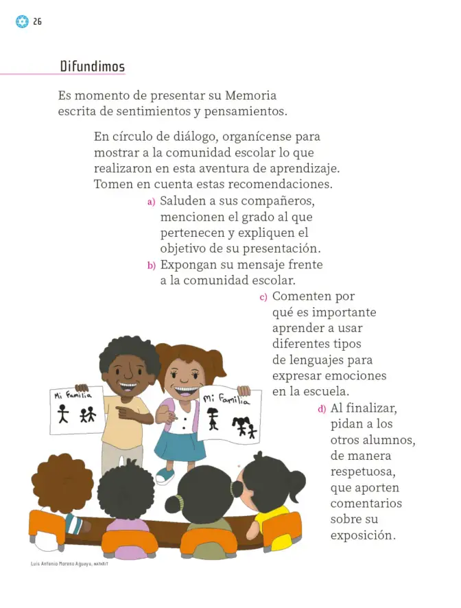 Página 27 de Proyectos Escolares. Libro de Educación Primaria Grado 1° Ciclo Escolar 2025 - 2026