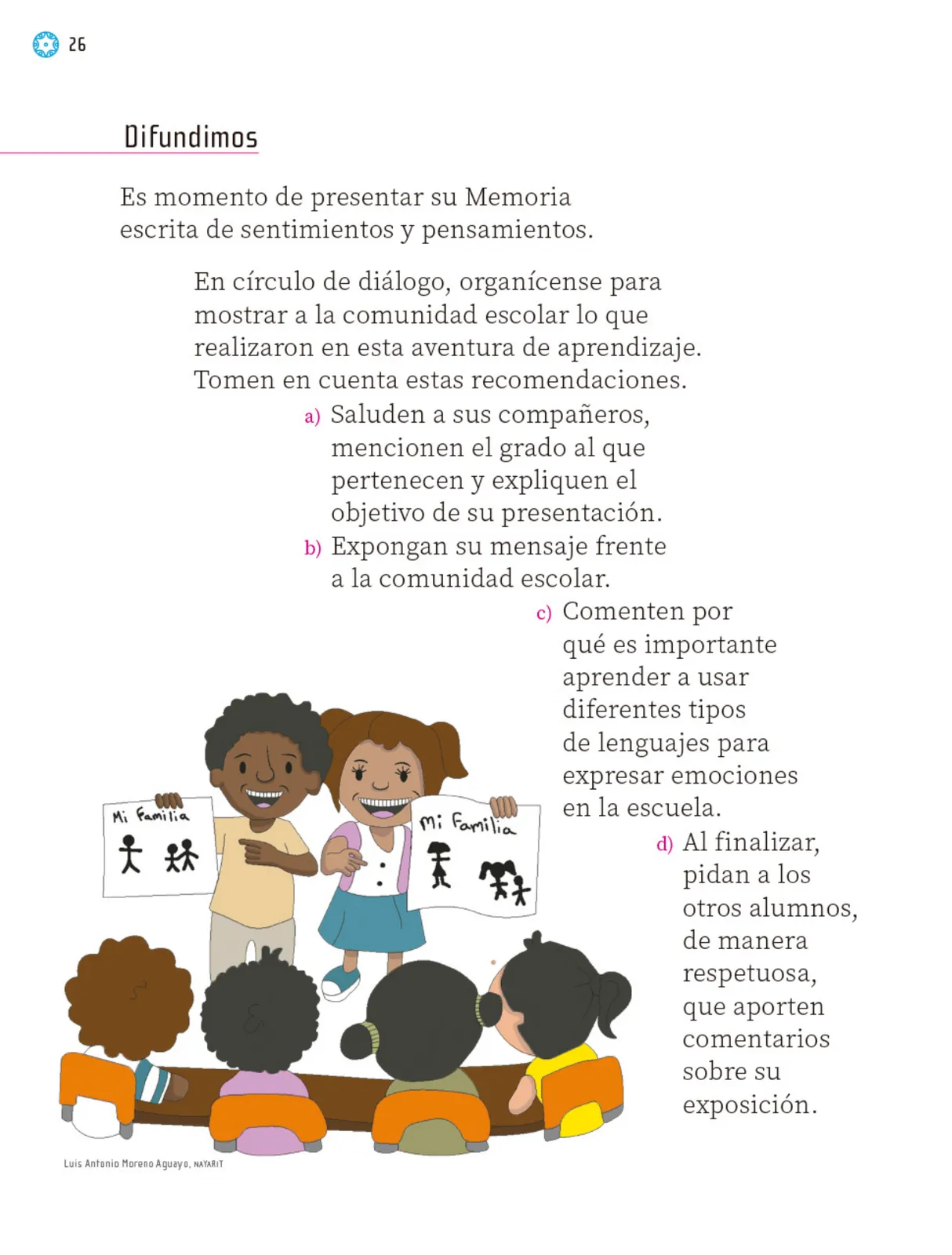 Miniatura página 27 de Proyectos Escolares.   Libro de Educación Primaria Grado 1°  Ciclo Escolar 2025 - 2026