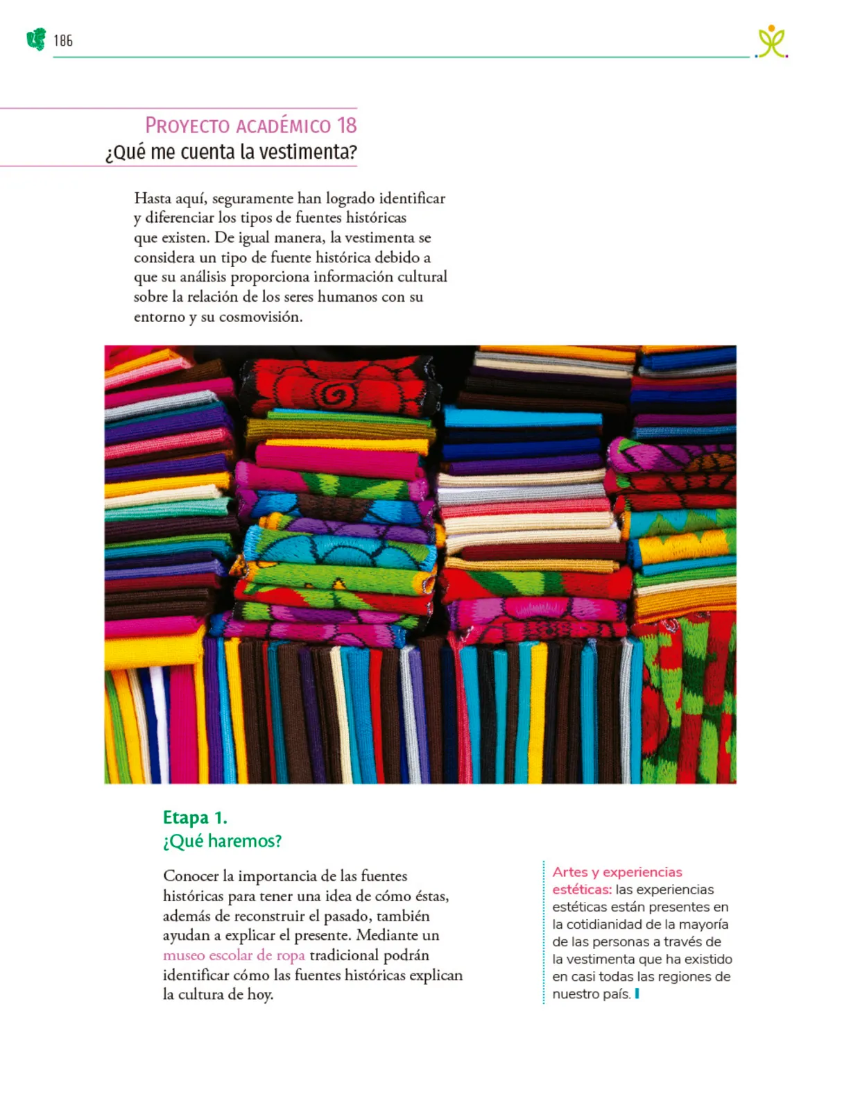 Página 187 de Colección Ximhai. Nuestro libro de Proyectos. Tomo II. Libro de Educación Telesecundaria Grado 1° Ciclo Escolar 2025 - 2026
