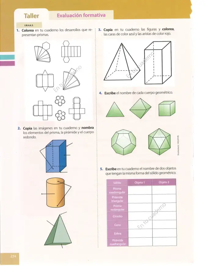 Página 234 de Matematica 8° · Egb 8 Matematica 2025 · 2025