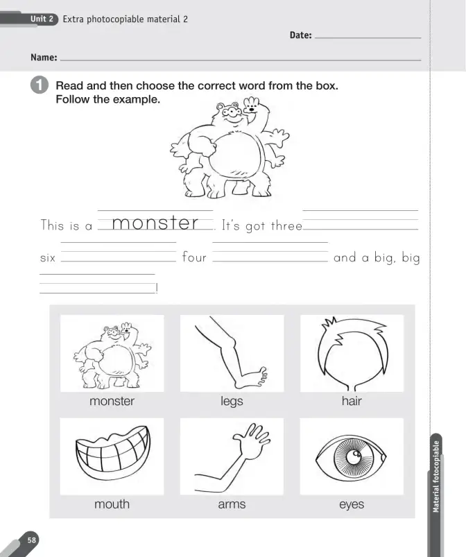 Página 60 de Inglés – Primero Básico | Student’s Book MINEDUC – Descargar PDF · 2024