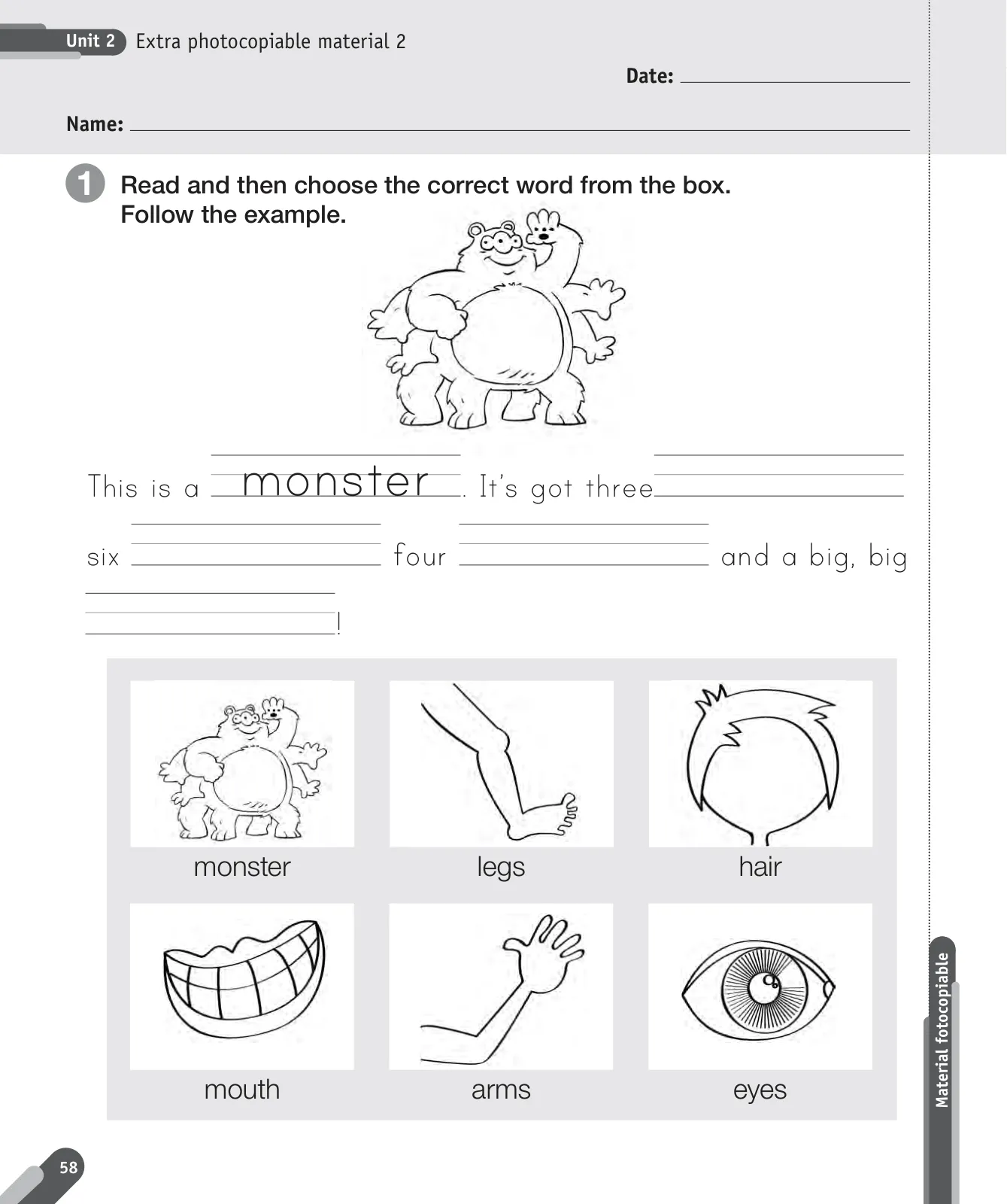 Miniatura página 60 de Inglés – Primero Básico | Student’s Book MINEDUC – Descargar PDF · 2024