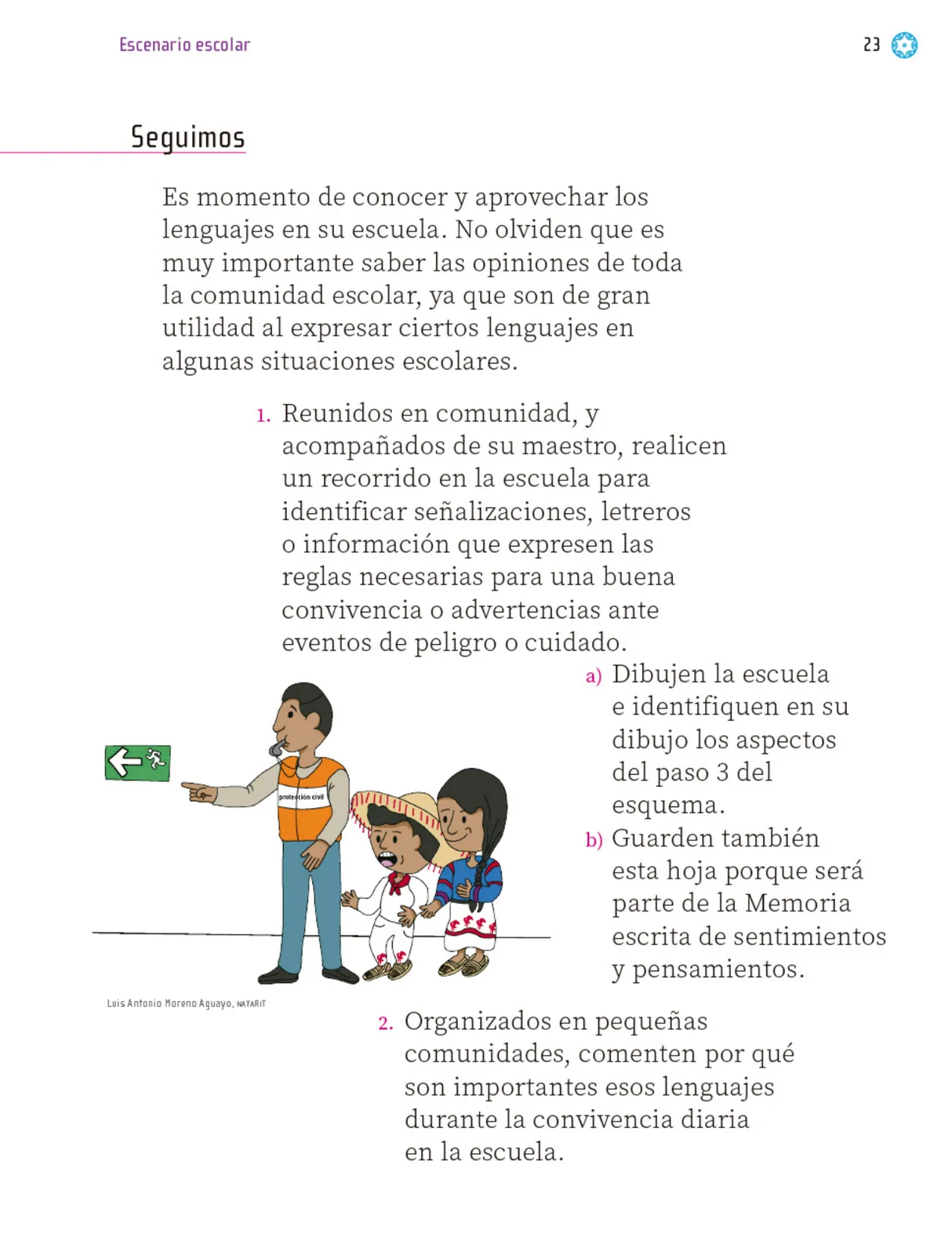 Página 24 de Proyectos Escolares. Libro de Educación Primaria Grado 1° Ciclo Escolar 2025 - 2026