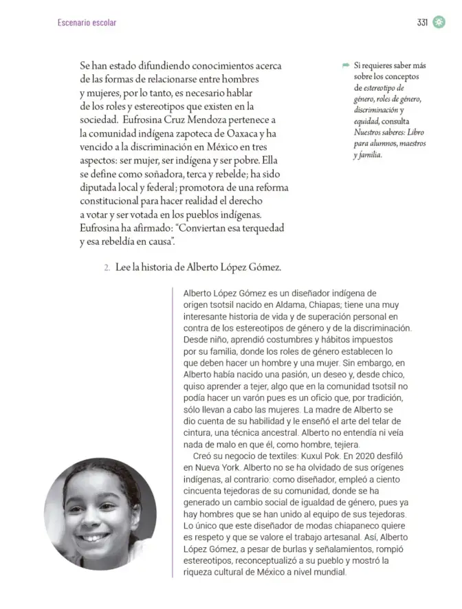 Página 334 de Proyectos Escolares. Libro de Educación Primaria Grado 6° Ciclo Escolar 2025 - 2026