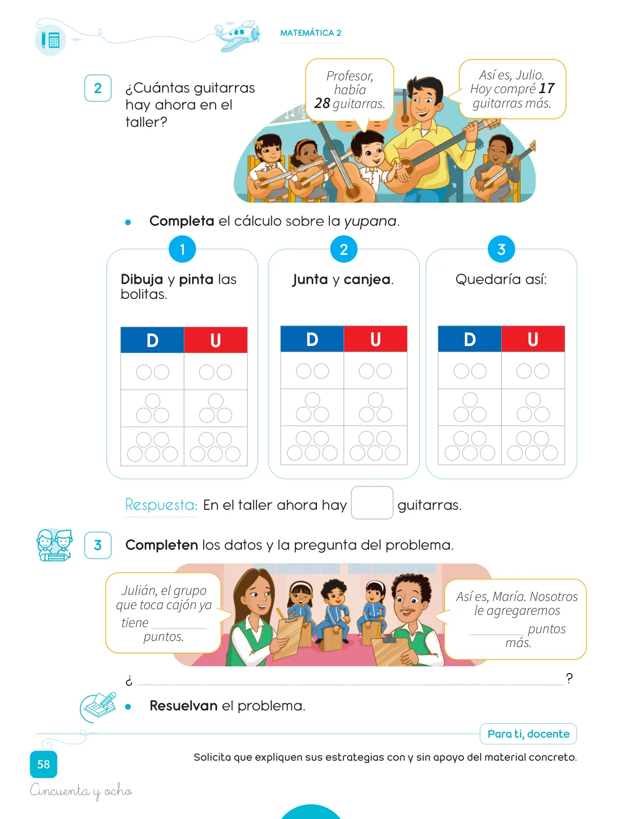 Página 60 de Cuadernillo de Matemática 2, segundo grado de Primaria · 2023