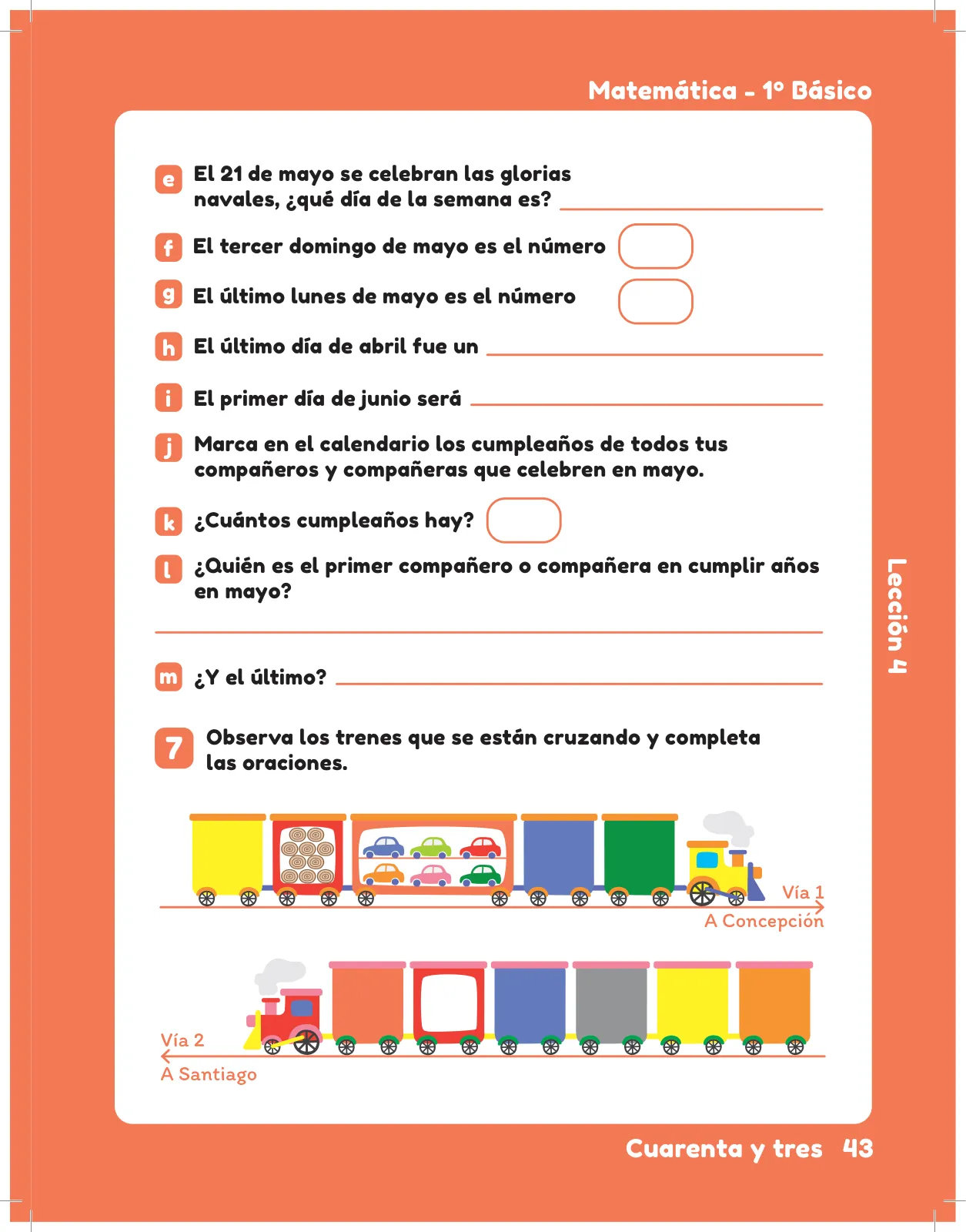 Página 45 de Matemática – Segundo Básico | Texto del Estudiante MINEDUC – Descargar PDF · 2024