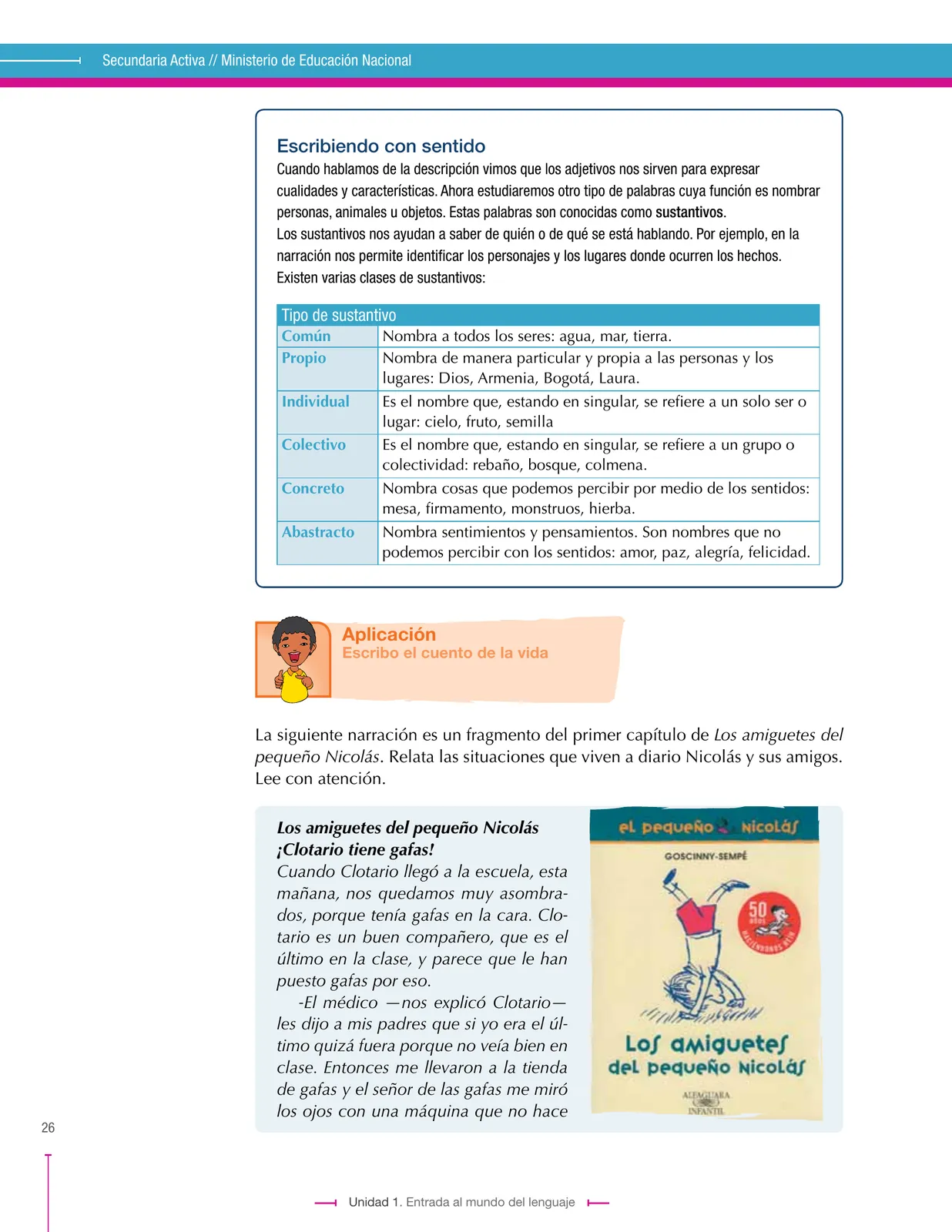 Miniatura página 26 de Lenguaje 6° · Secundaria Activa