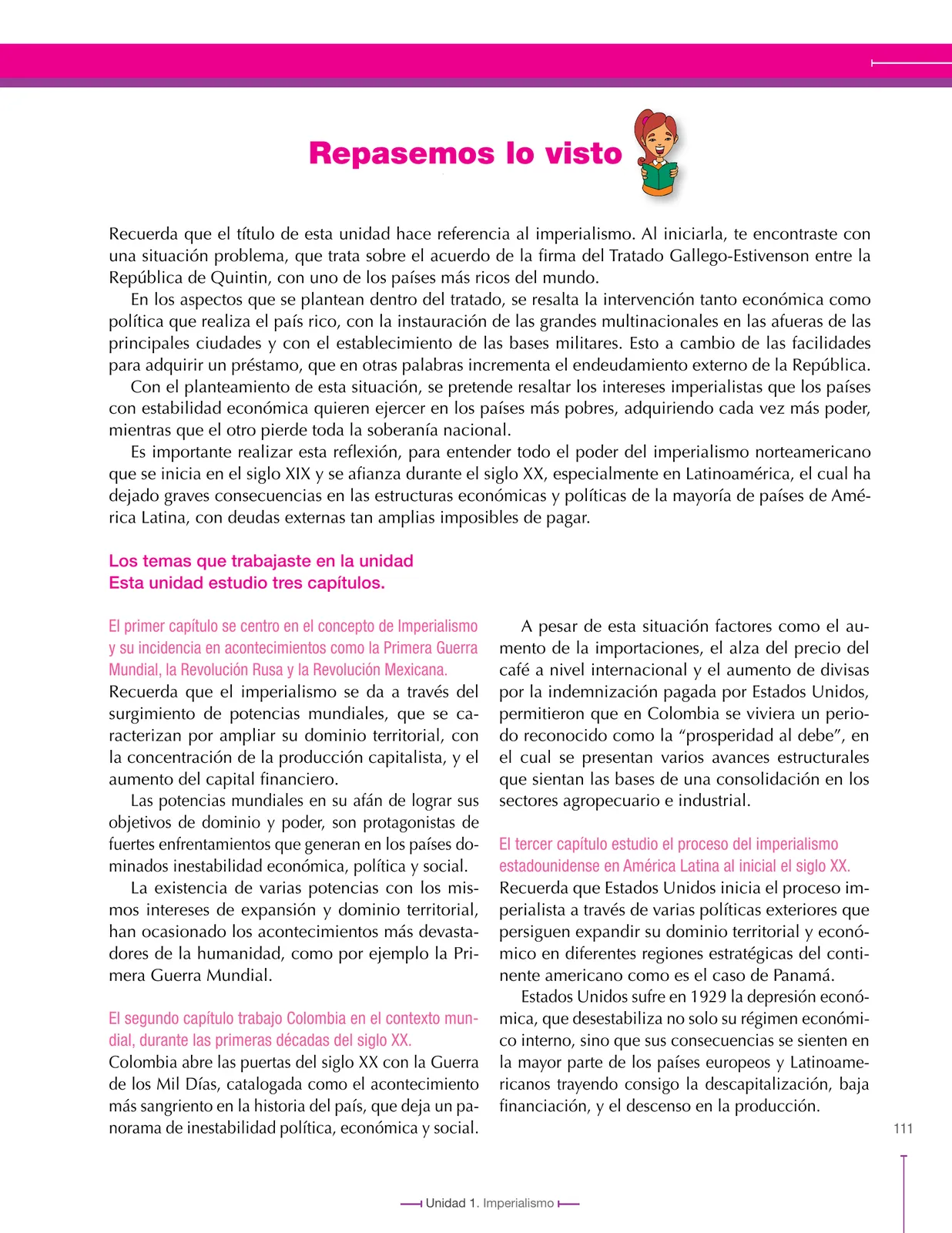 Página 111 de Ciencias Sociales 9° · Secundaria Activa