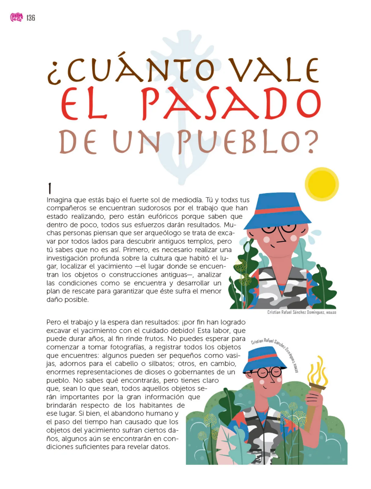 Página 137 de Colección Nanahuatzin. Múltiples lenguajes. Libro de Educación Secundaria Grado 3° Ciclo Escolar 2025 - 2026
