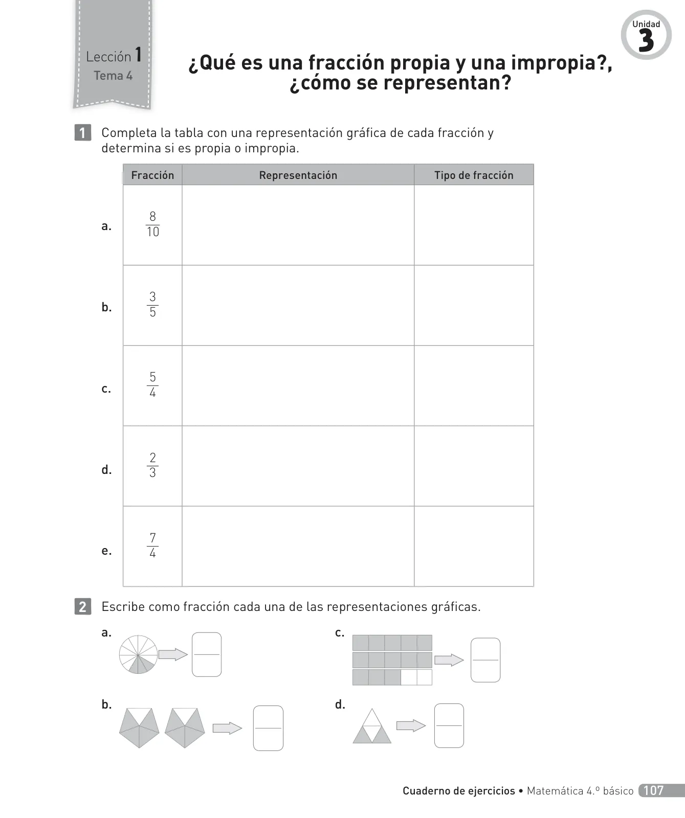 Miniatura página 108 de Matemática – Cuarto Básico | Texto del Estudiante MINEDUC – Descargar PDF · 2024
