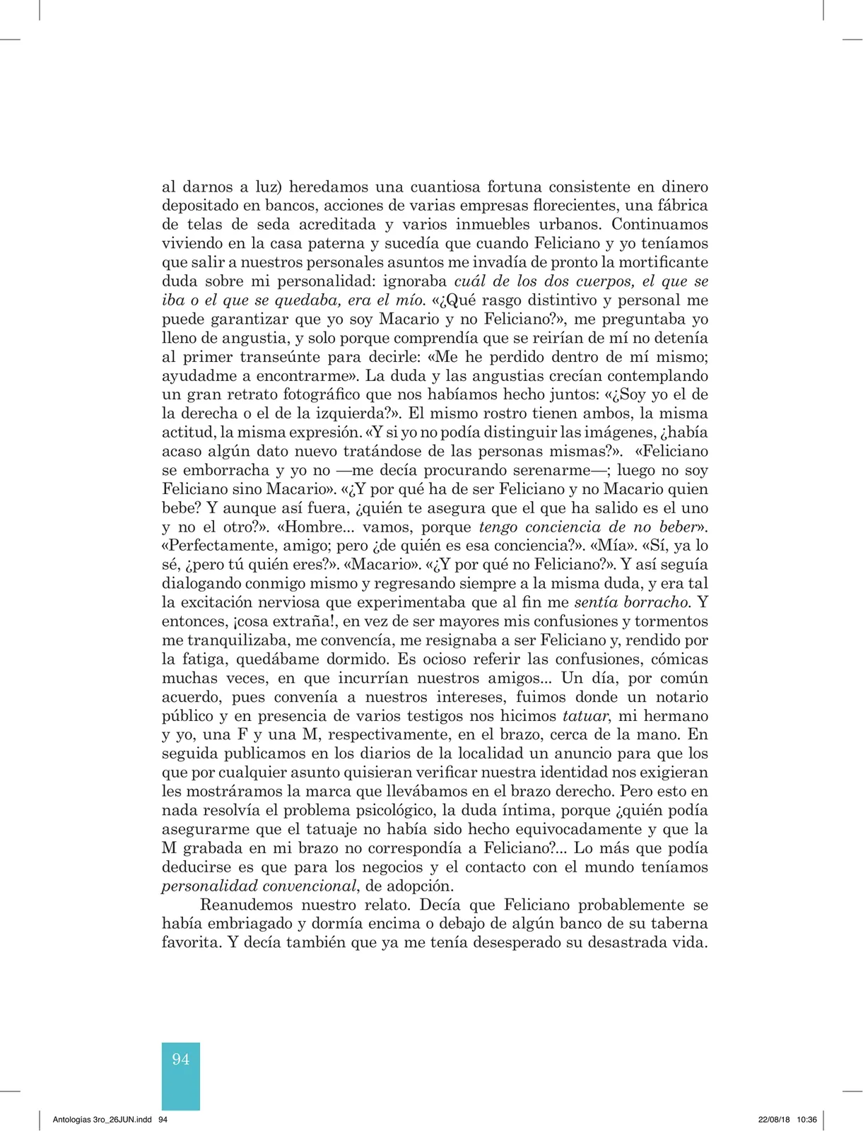 Página 95 de Antología literaria 3 · 2018