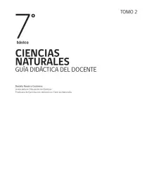 Página de Ciencias Naturales – Séptimo Básico | Texto del Estudiante MINEDUC – Descargar PDF · 2024