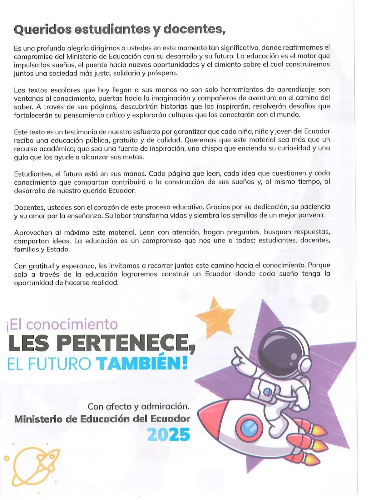 Página 2 de Ciencias Naturales · 8 EGB · 2025
