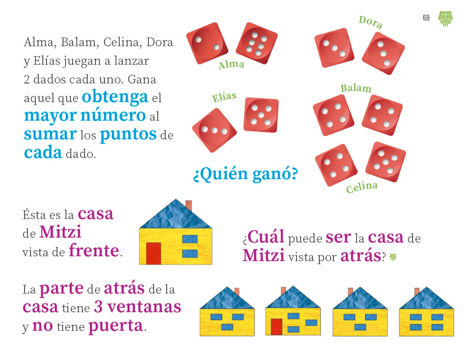 Miniatura página 70 de Múltiples lenguajes.   Libro de Educación Preescolar Grado 2°  Ciclo Escolar 2025 - 2026