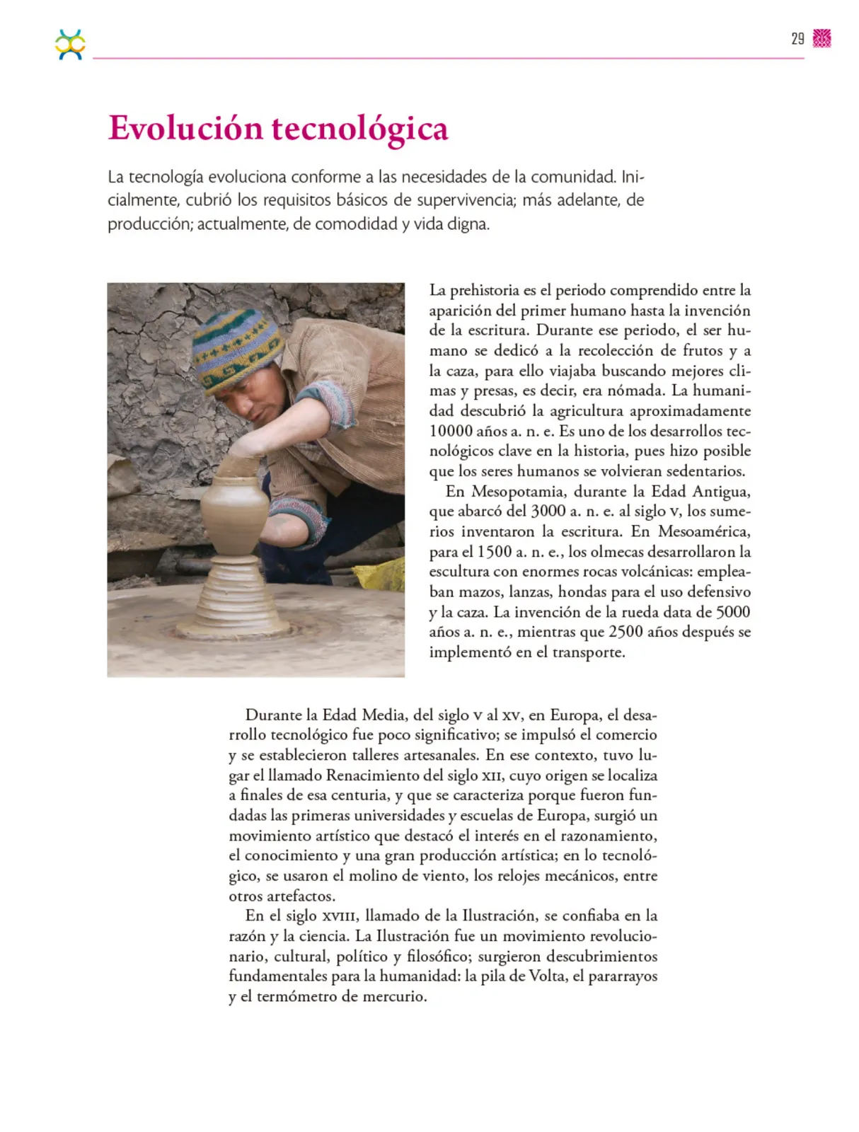 Miniatura página 30 de Colección Ximhai. De lo humano y lo comunitario.   Libro de Educación Secundaria Grado 1°  Ciclo Escolar 2025 - 2026