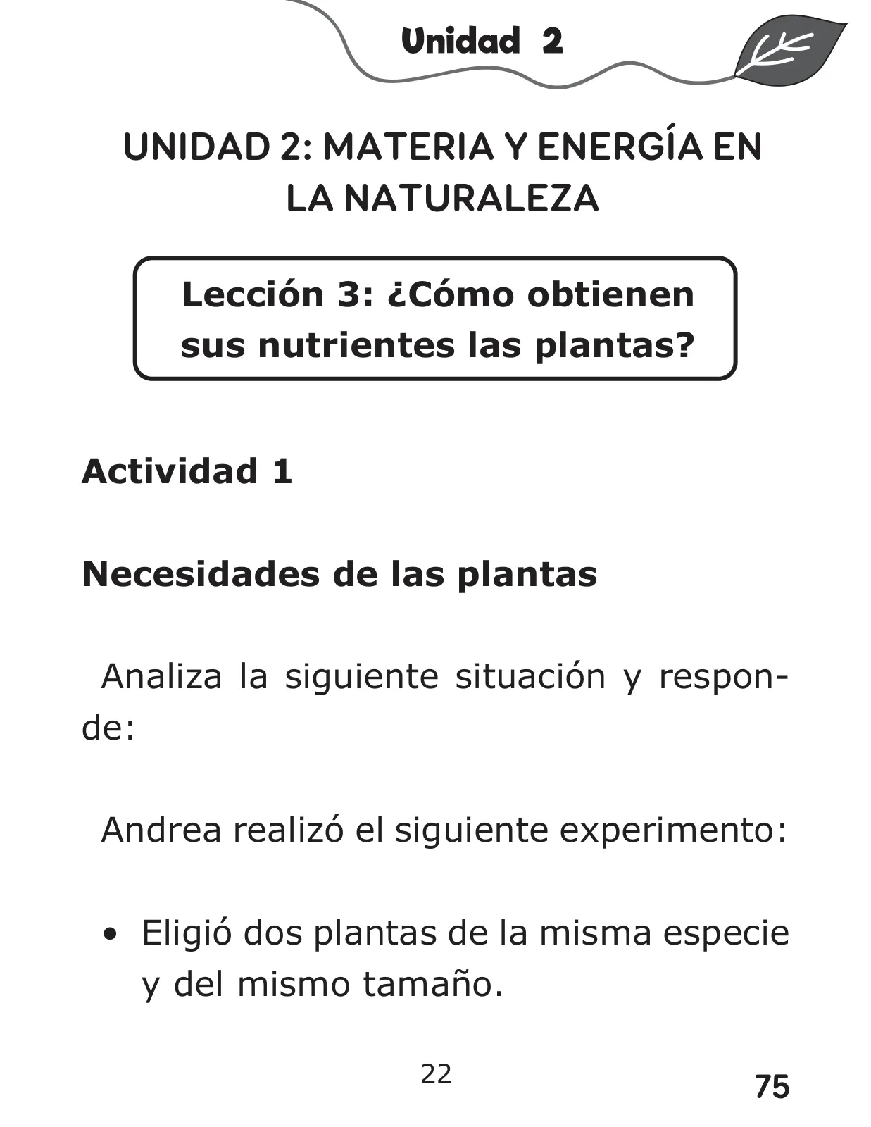 Página 75 de Libro de Ciencias Naturales – Quinto Básico | Texto del Estudiante MINEDUC – Descargar PDF · 2024