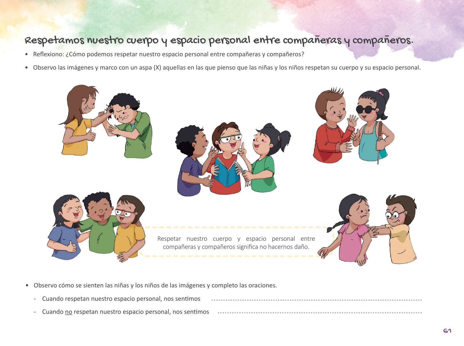 Página 63 de Cuadernillo de Tutoría Quinto Grado Educación Primaria 2019 · 2019