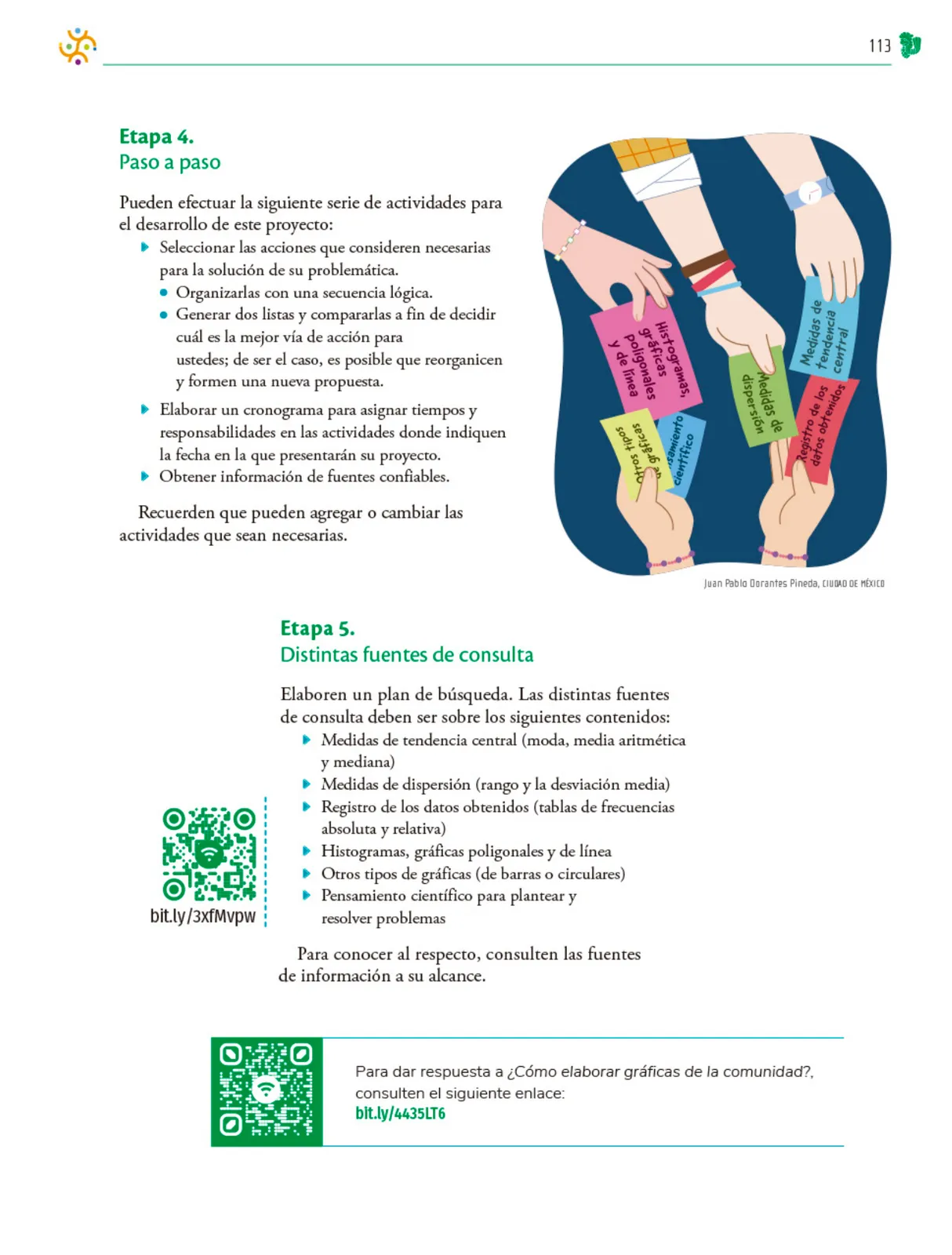 Miniatura página 114 de Colección Sk´asolil. Nuestro libro de Proyectos. Tomo I.    Libro de Educación Telesecundaria Grado 2°  Ciclo Escolar 2025 - 2026