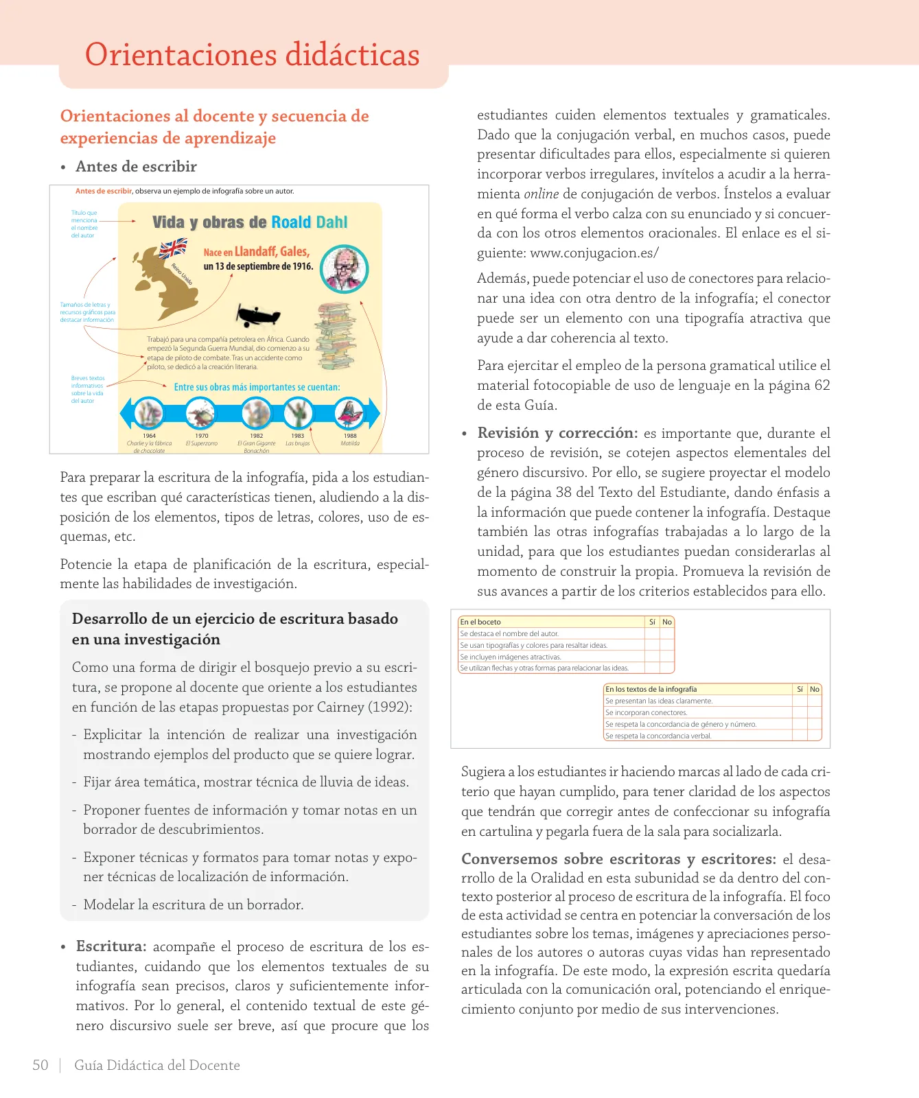 Página 52 de Lenguaje y Comunicación – Cuarto Básico | Texto del Estudiante MINEDUC – Descargar PDF · 2024