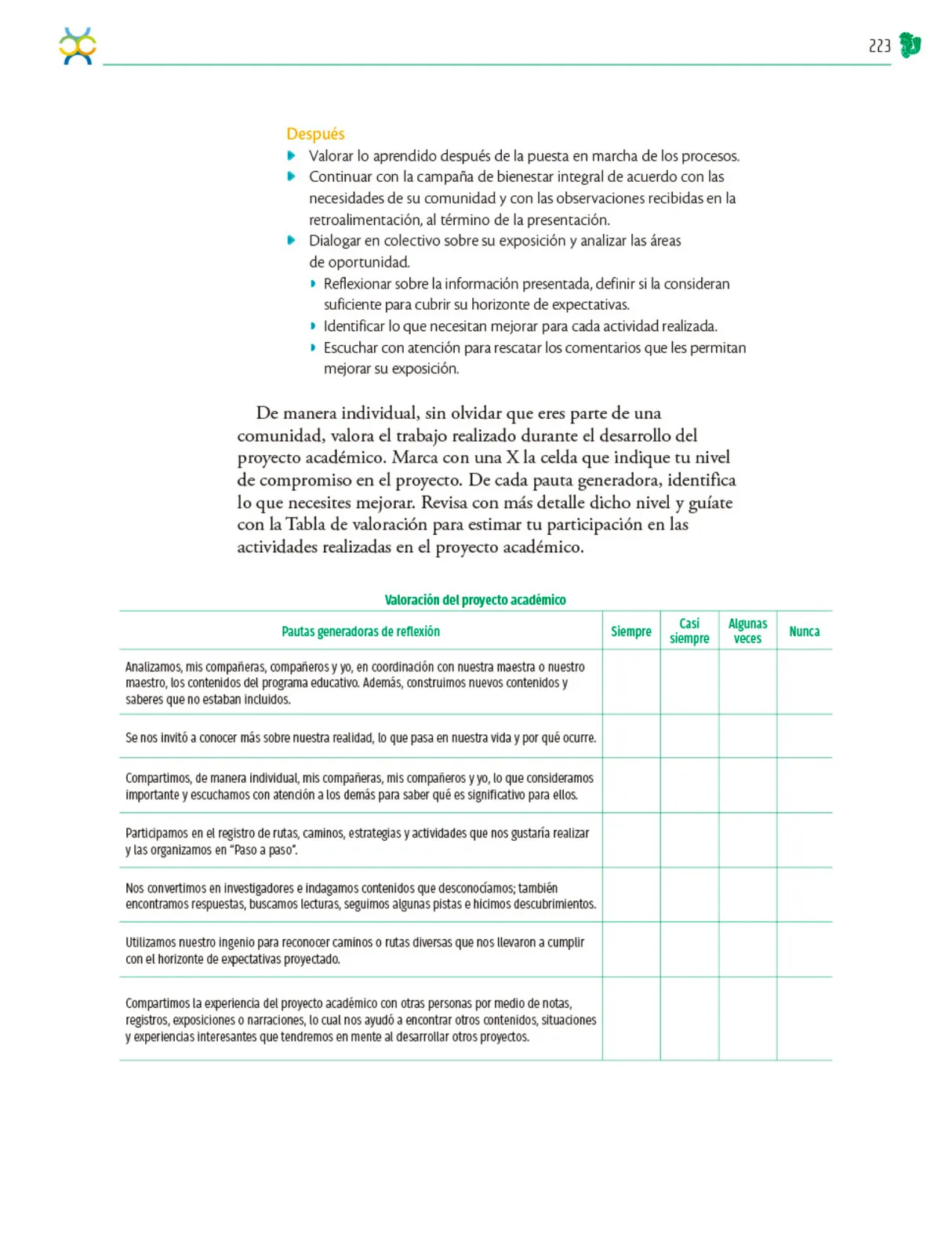 Página 224 de Colección Sk´asolil. Nuestro libro de Proyectos. Tomo II. Libro de Educación Telesecundaria Grado 2° Ciclo Escolar 2025 - 2026