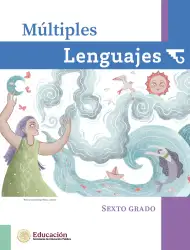 Página de Múltiples lenguajes. Libro de Educación Primaria Grado 6° Ciclo Escolar 2025 - 2026