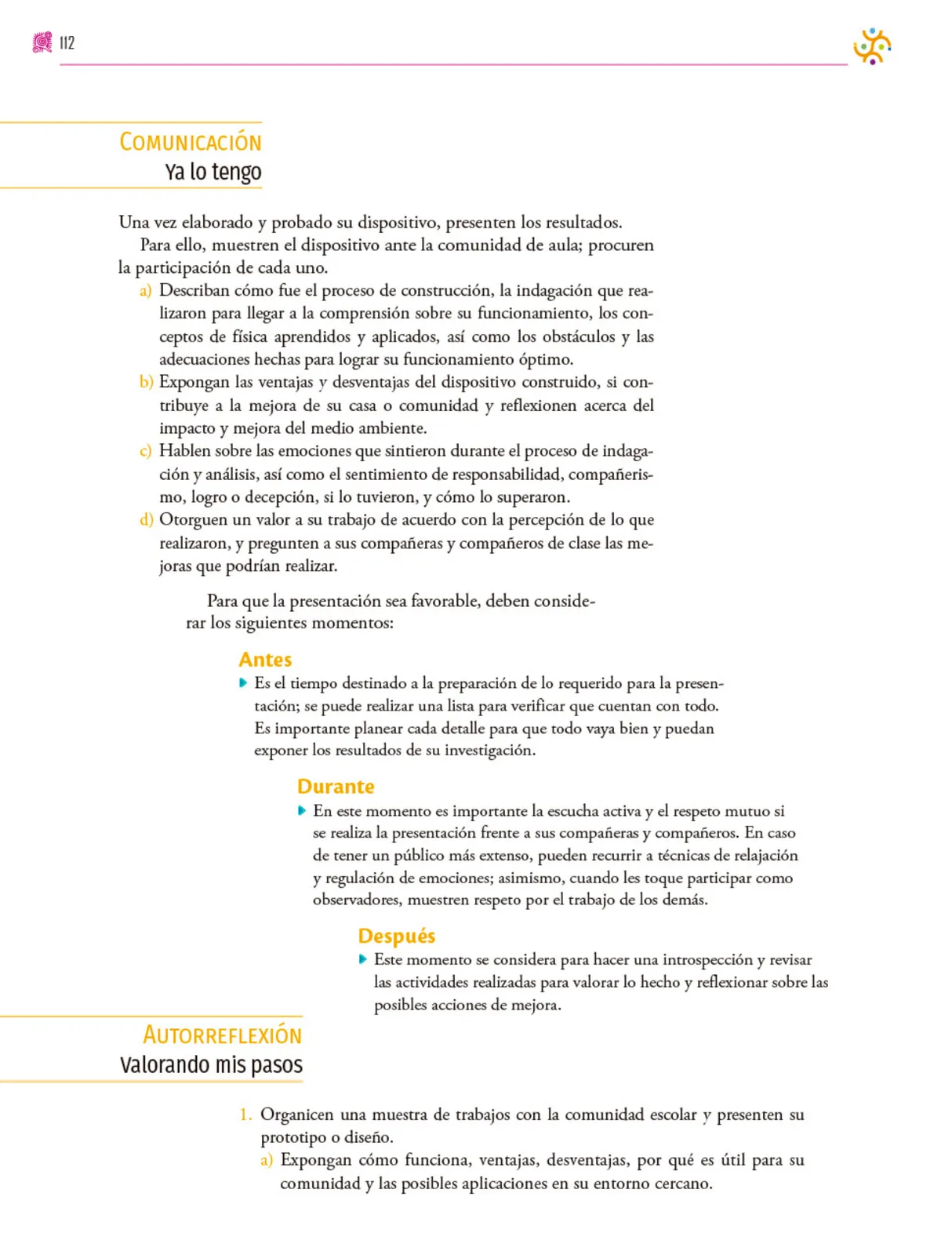 Miniatura página 113 de Colección Sk´asolil. Nuestro libro de proyectos.   Libro de Educación Secundaria Grado 2°  Ciclo Escolar 2025 - 2026