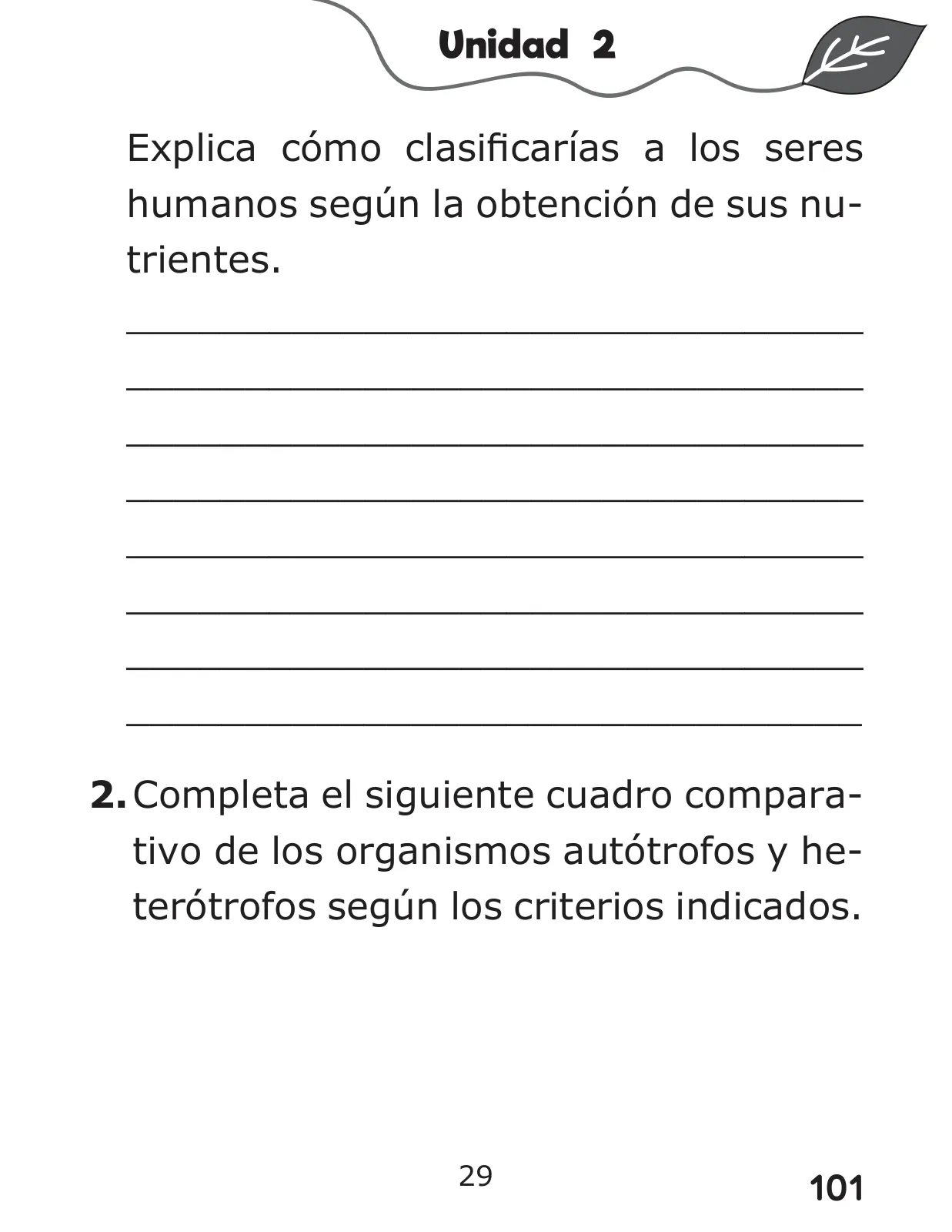 Página 101 de Libro de Ciencias Naturales – Quinto Básico | Texto del Estudiante MINEDUC – Descargar PDF · 2024