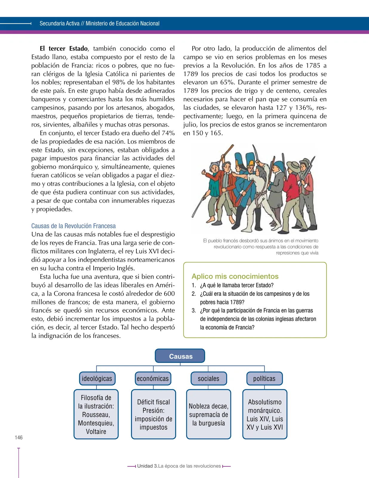 Página 146 de Ciencias Sociales 8° · Secundaria Activa