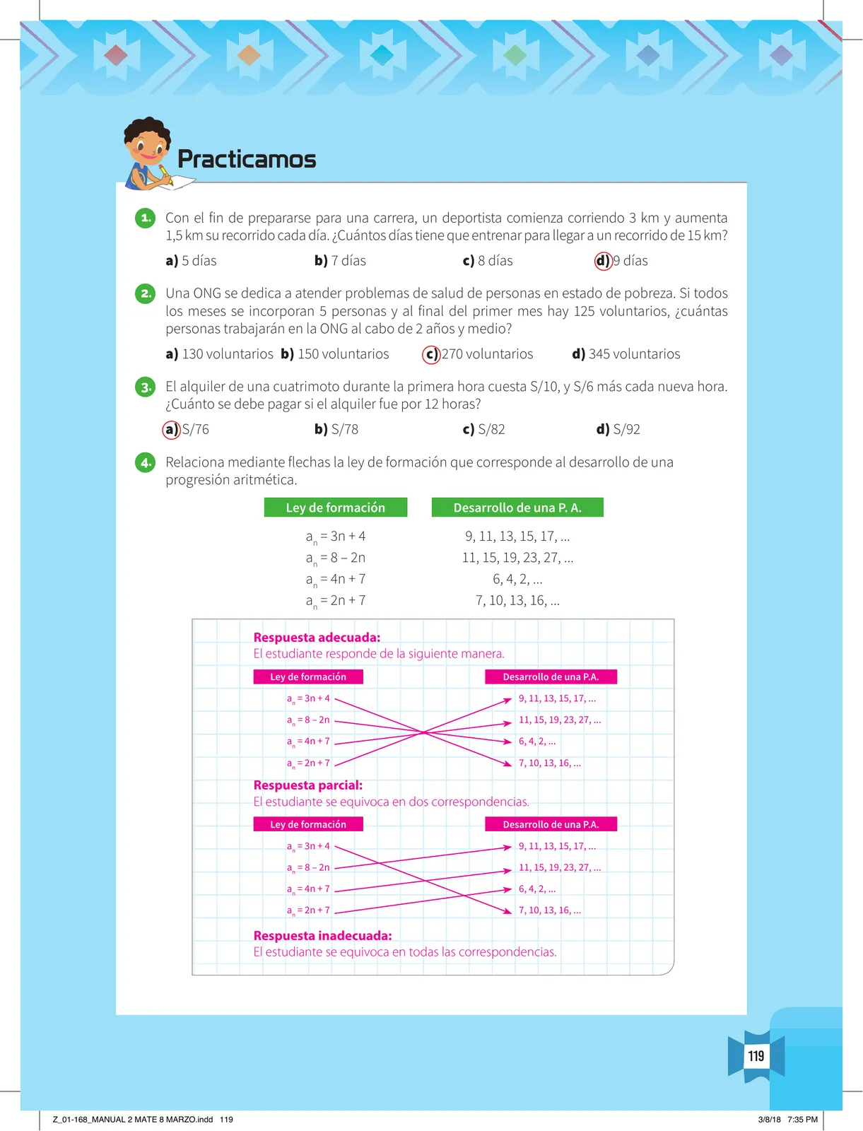 Página 121 de Resolvamos problemas 2 : manual para el docente 2018 · 2018
