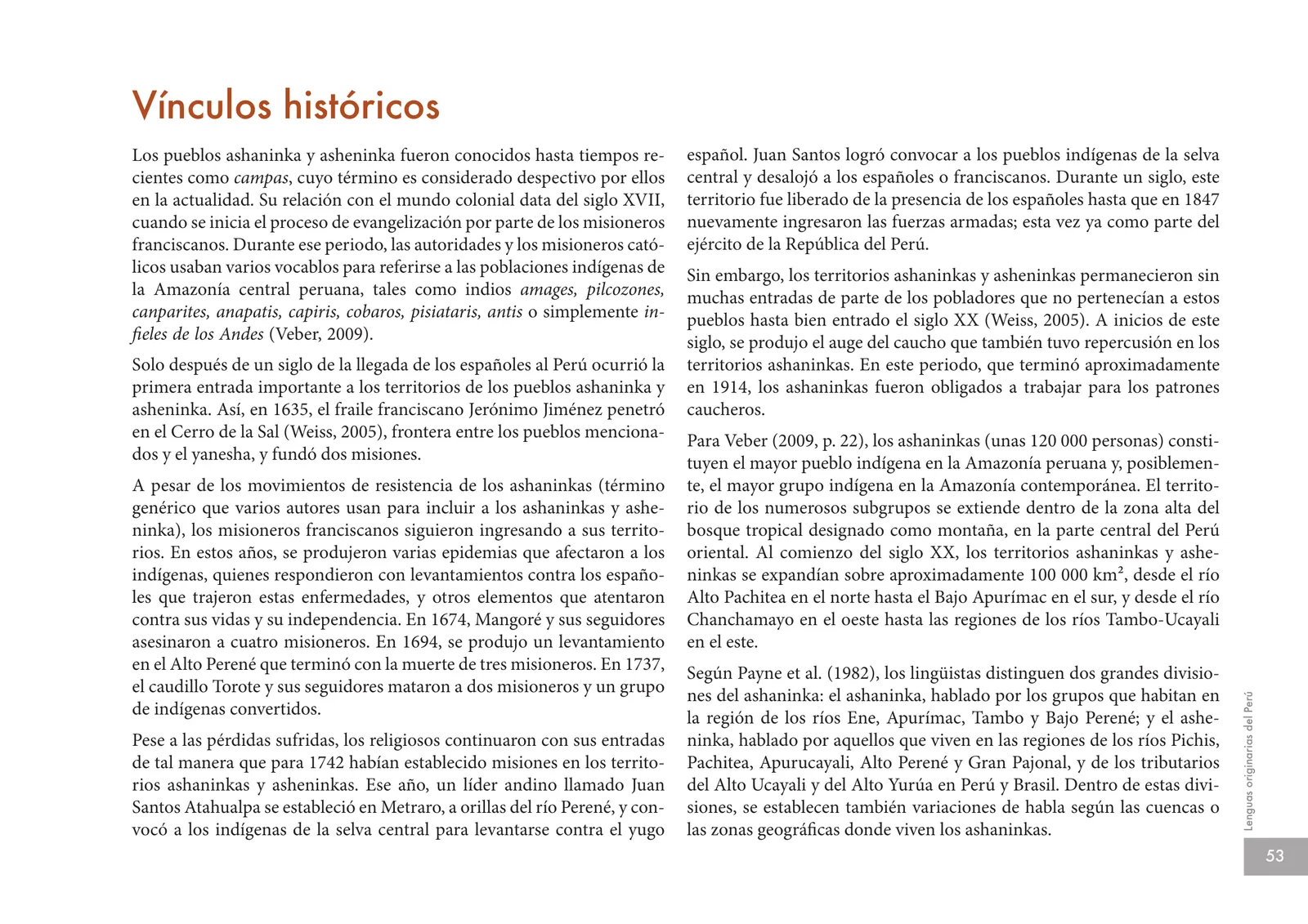 Página 55 de Lenguas originarias del Perú · 2018