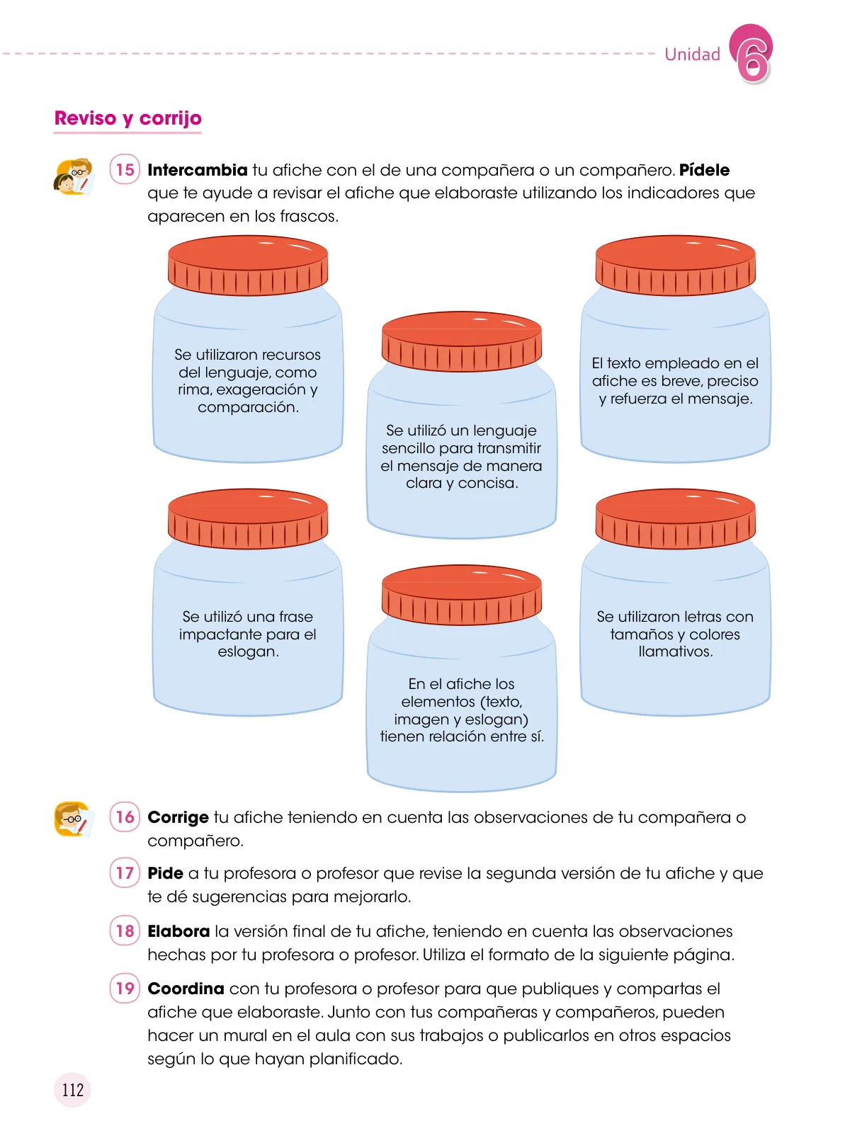 Miniatura página 113 de Comunicación 5 : cuaderno de trabajo para quinto grado de Educación Primaria 2019 · 2019