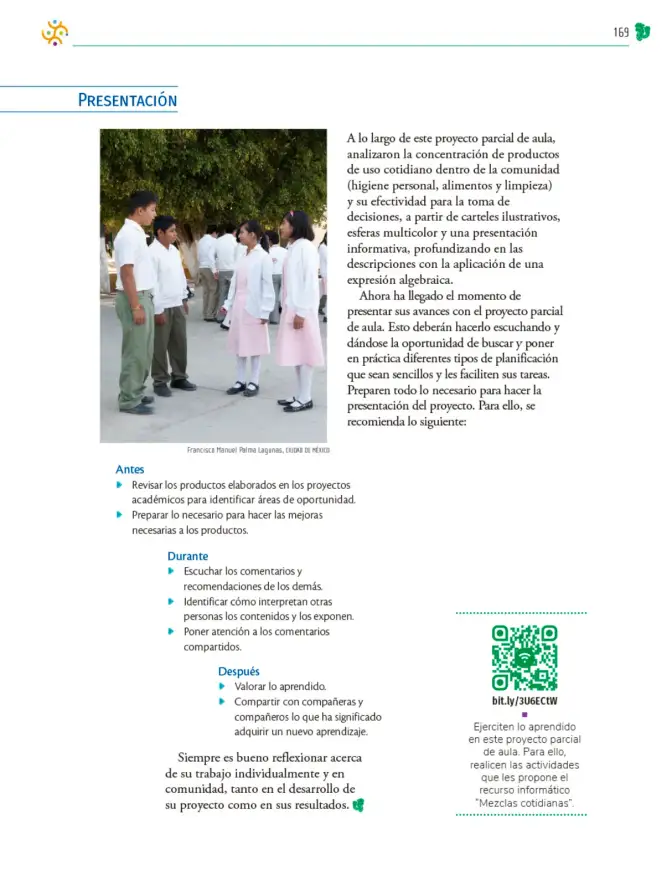 Página 170 de Colección Nanahuatzin. Nuestro libro de Proyectos. Tomo I. Libro de Educación Telesecundaria Grado 3° Ciclo Escolar 2025 - 2026