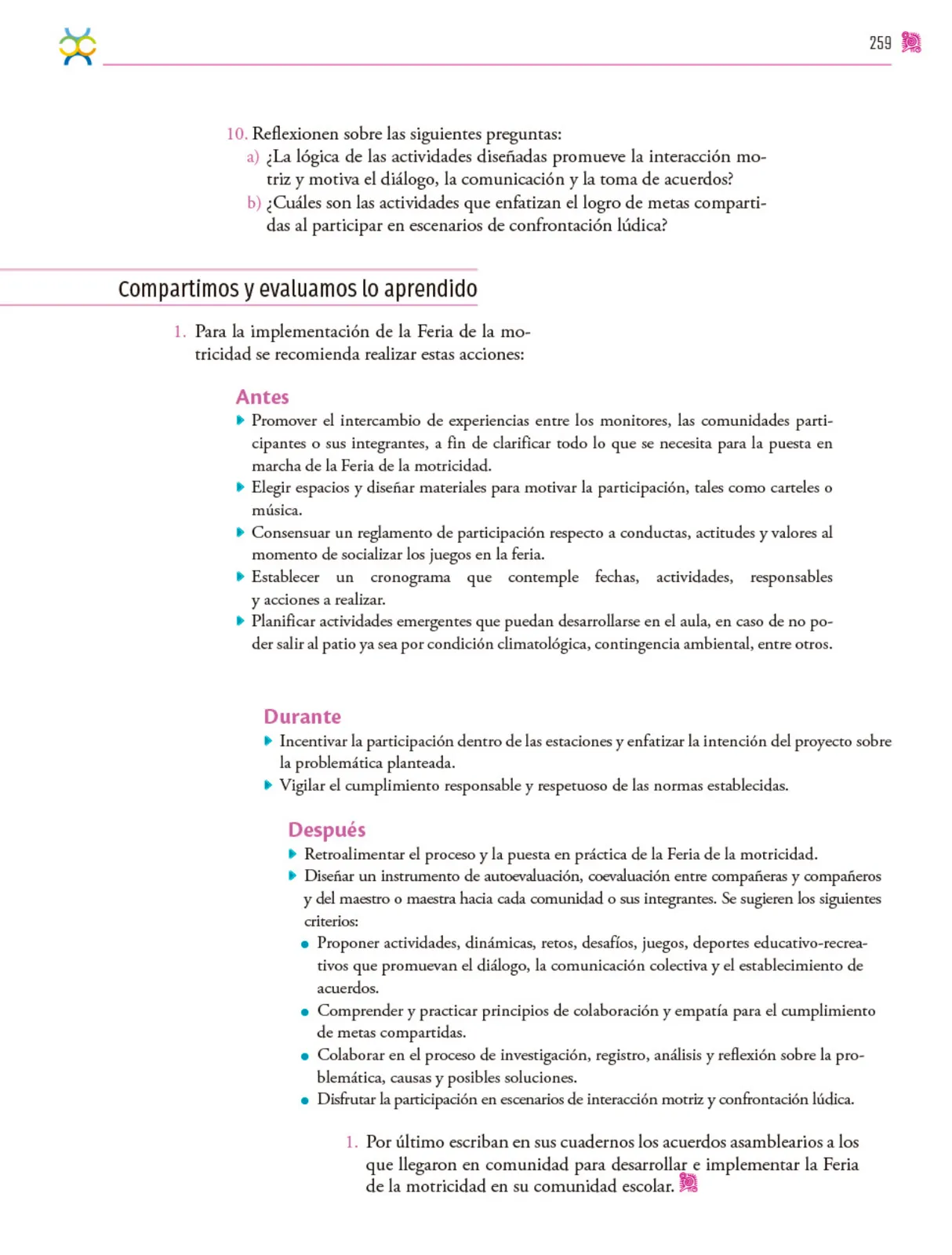 Miniatura página 260 de Colección Ximhai. Nuestro libro de proyectos.   Libro de Educación Secundaria Grado 1°  Ciclo Escolar 2025 - 2026