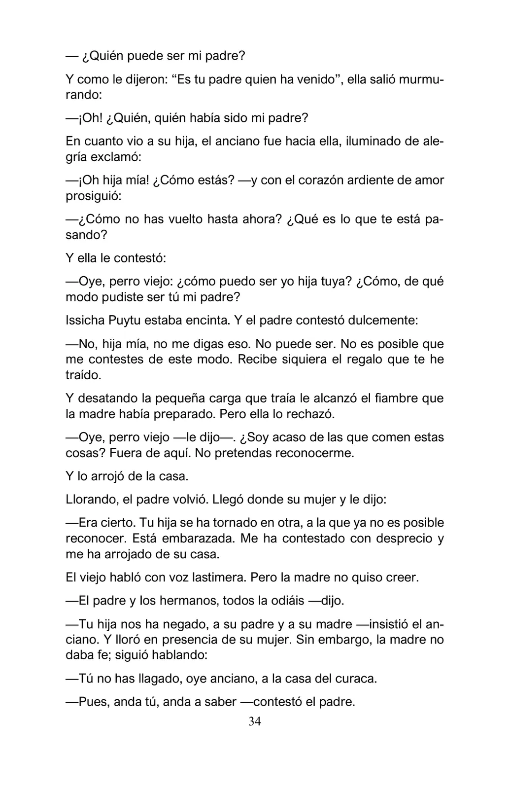 Miniatura página 34 de Arguedas, entre el fuego y el amor : textos seleccionados para estudiantes de Educación Básica · 2021