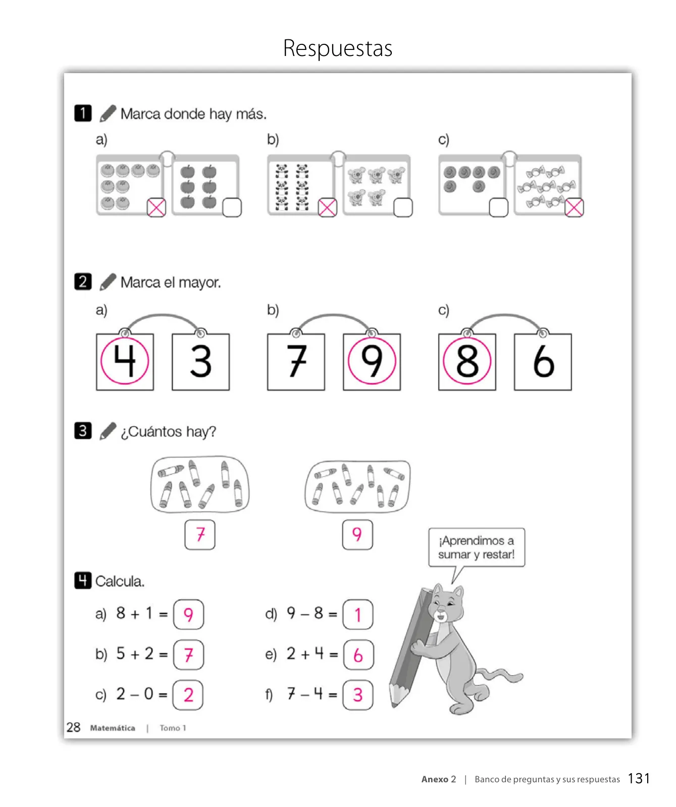 Miniatura página 133 de Sumo Primero – Primero Básico | Texto del Estudiante (MINEDUC) – Descargar PDF · 2024