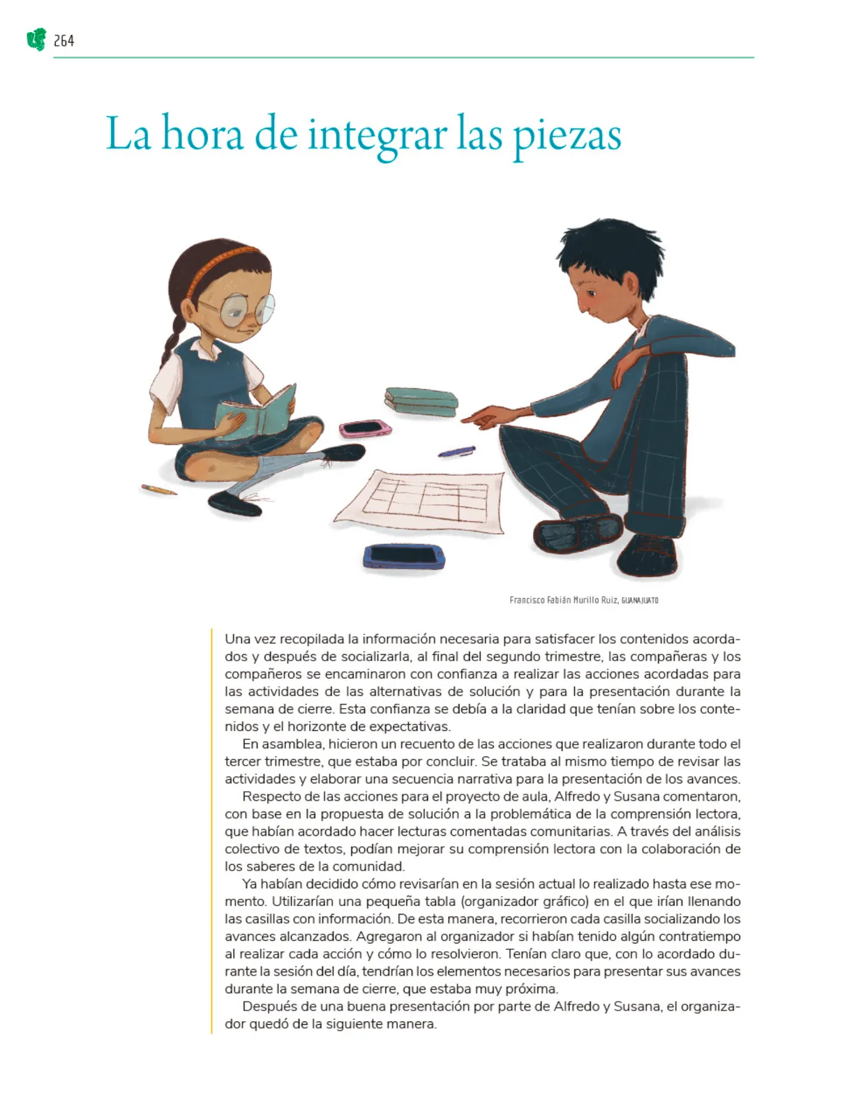 Página 265 de Colección Sk´asolil. Nuestro libro de Proyectos. Tomo III. Libro de Educación Telesecundaria Grado 2° Ciclo Escolar 2025 - 2026