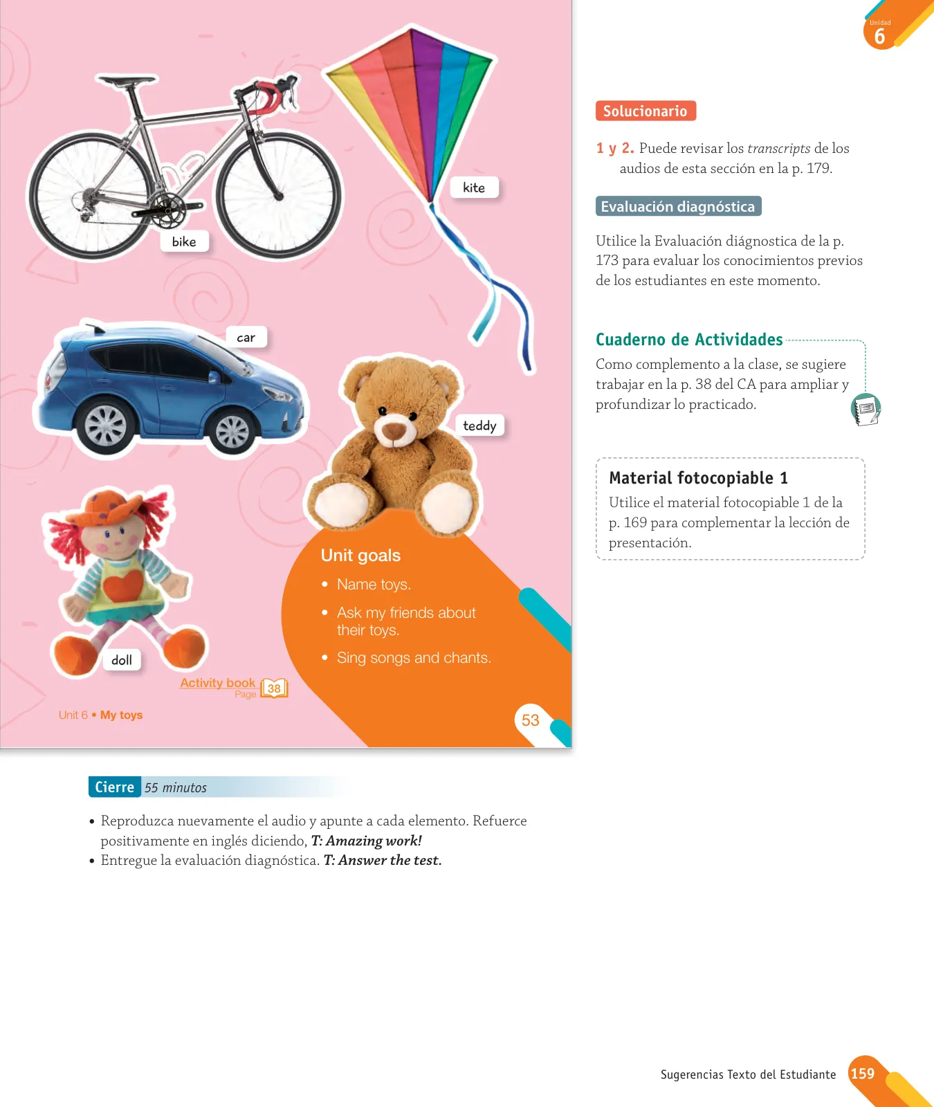 Miniatura página 43 de Inglés – Primero Básico | Student’s Book MINEDUC – Descargar PDF · 2024