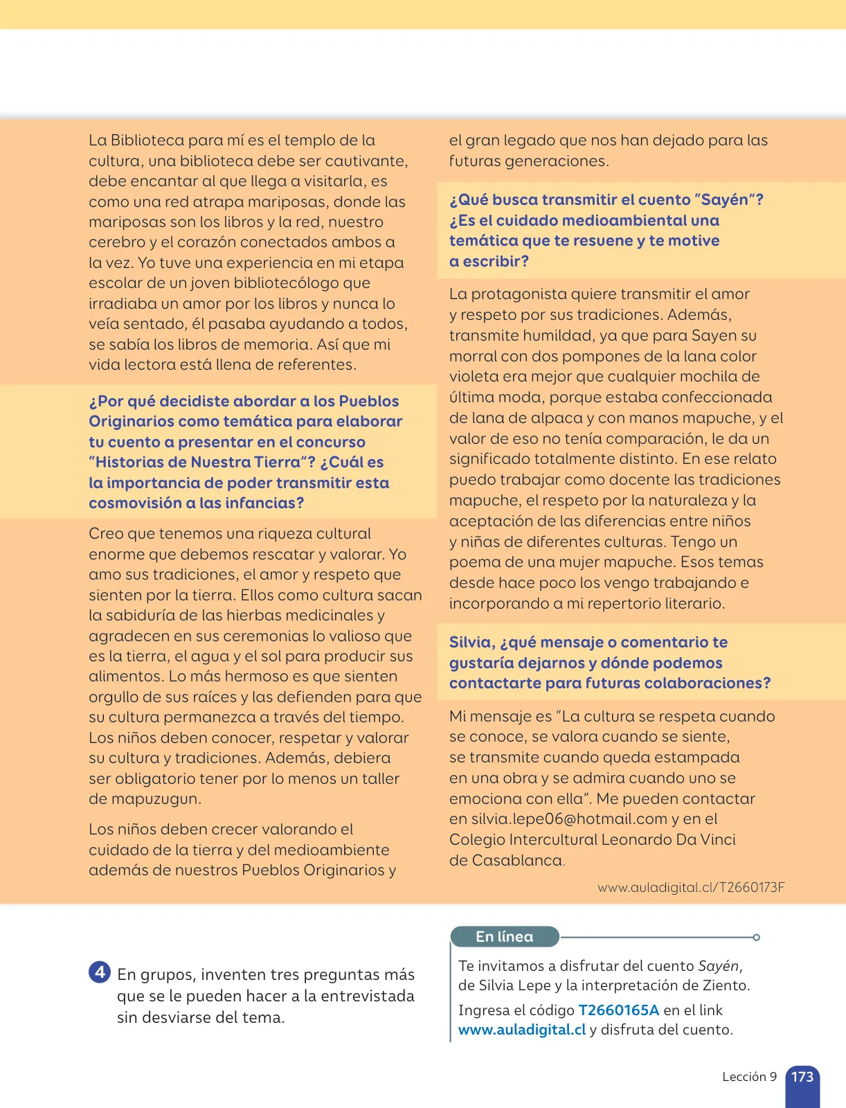 Miniatura página 175 de Lenguaje y Comunicación – Sexto Básico | Texto del Estudiante MINEDUC – Descargar PDF · 2024