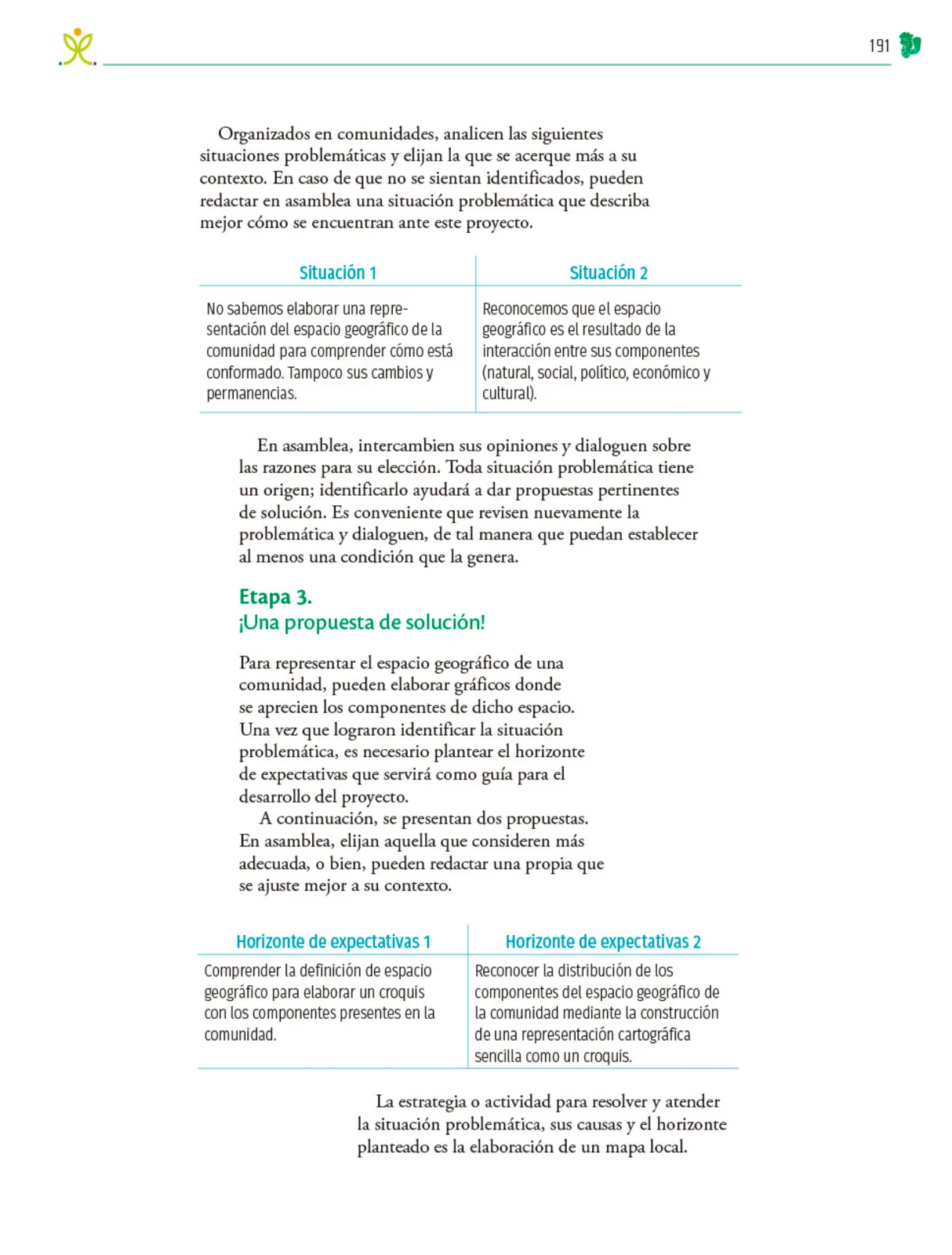 Miniatura página 192 de Colección Ximhai. Nuestro libro de Proyectos. Tomo I.   Libro de Educación Telesecundaria Grado 1°  Ciclo Escolar 2025 - 2026