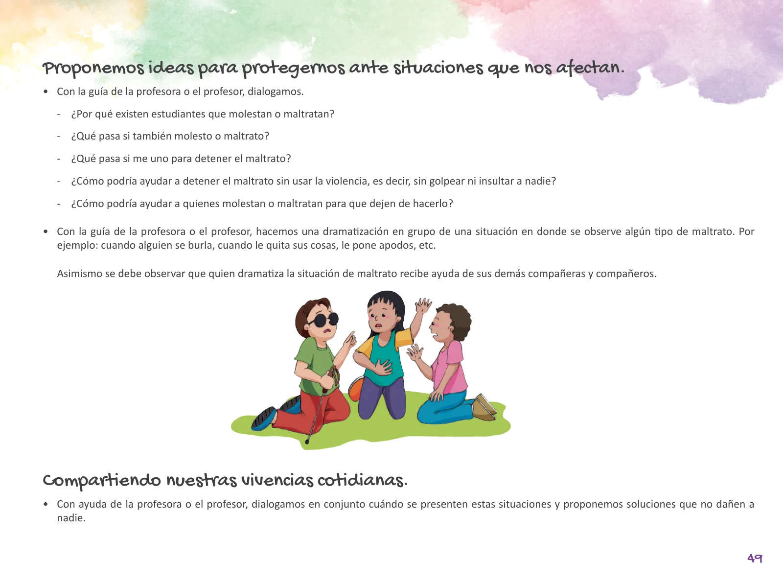 Página 51 de Cuadernillo de Tutoría Quinto Grado Educación Primaria 2019 · 2019