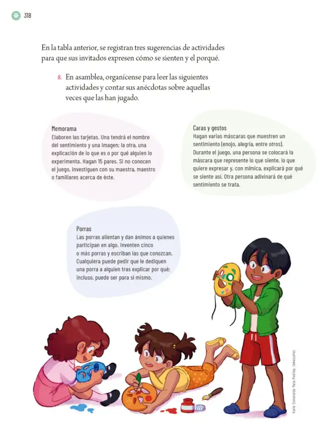 Página 321 de Proyectos Escolares. Libro de Educación Primaria Grado 5° Ciclo Escolar 2025 - 2026