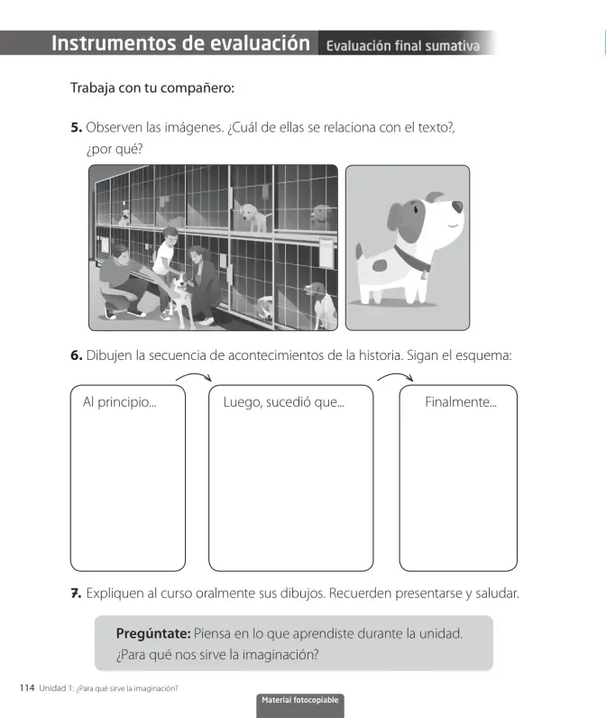 Página 116 de Lenguaje y Comunicación – Segundo Básico – Texto del Estudiante MINEDUC – Descargar PDF · 2024
