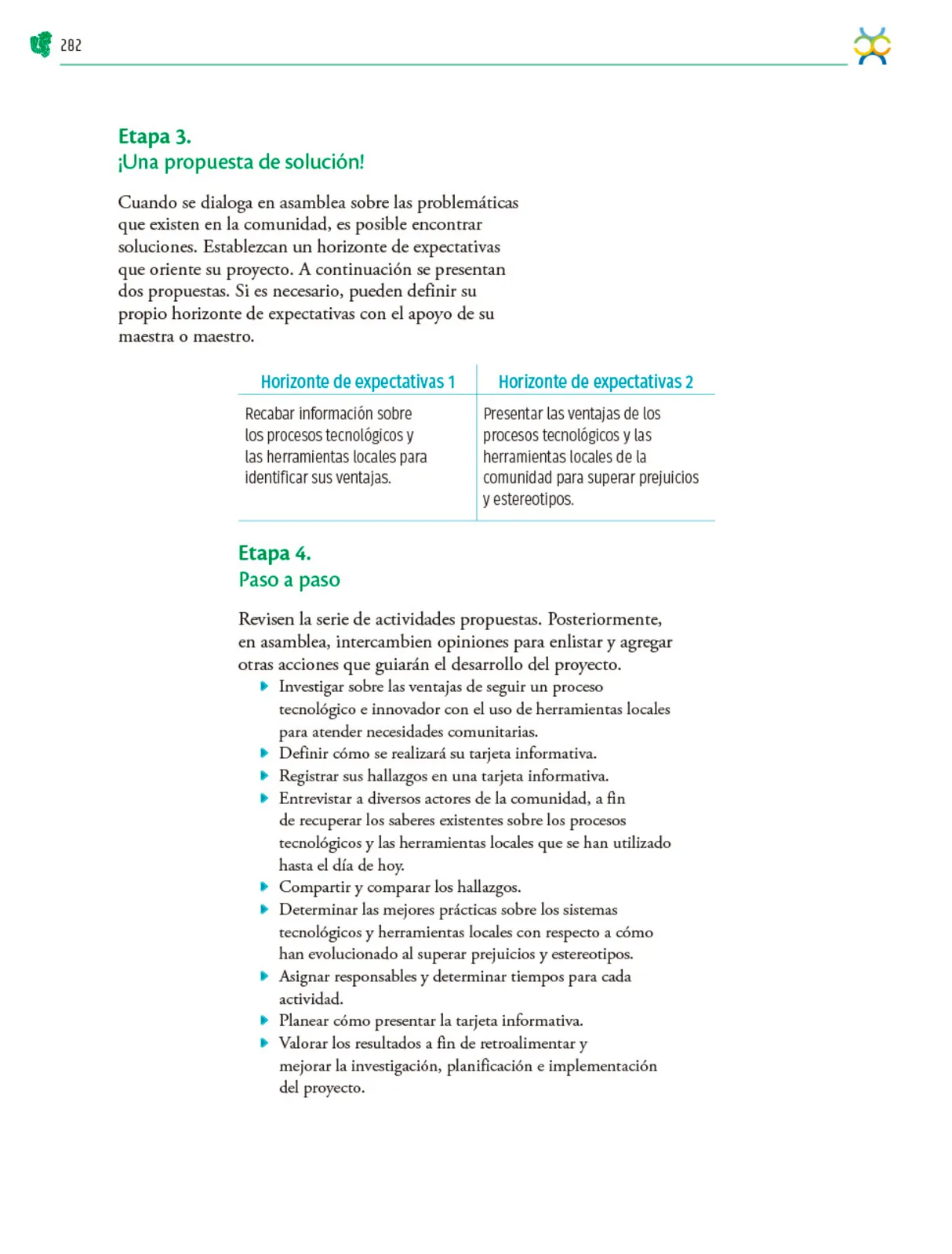 Miniatura página 283 de Colección Ximhai. Nuestro libro de Proyectos. Tomo I.   Libro de Educación Telesecundaria Grado 1°  Ciclo Escolar 2025 - 2026