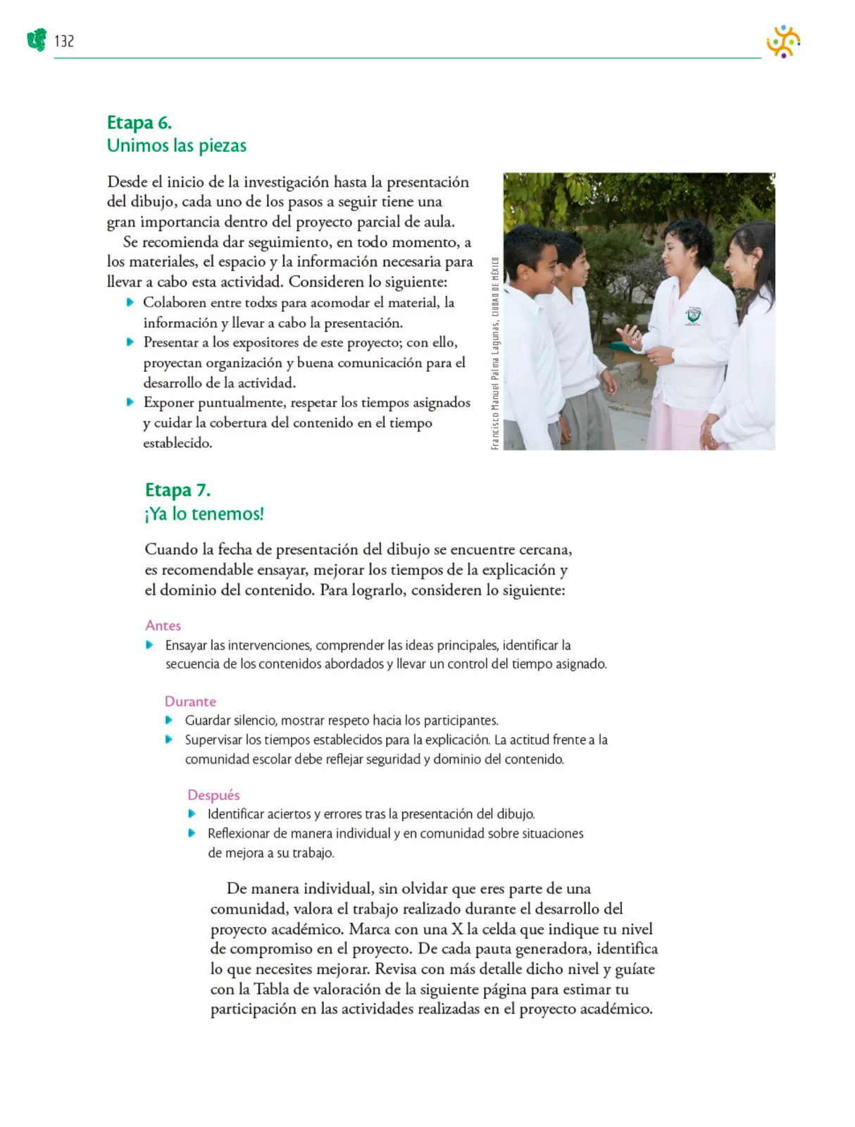 Miniatura página 133 de Colección Ximhai. Nuestro libro de Proyectos.  Tomo II.   Libro de Educación Telesecundaria Grado 1°  Ciclo Escolar 2025 - 2026