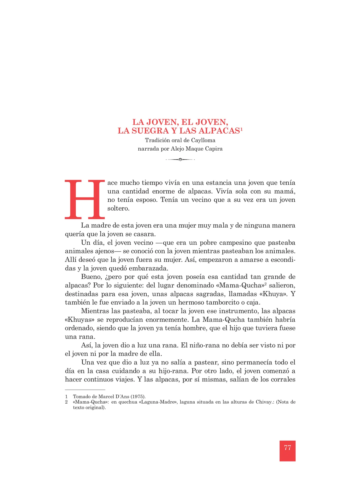 Miniatura página 79 de Antología literaria 1 · 2019
