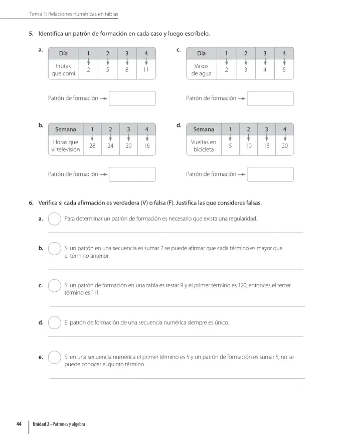 Página 46 de Matemática – Sexto Básico | Texto del Estudiante MINEDUC – Descargar PDF · 2024