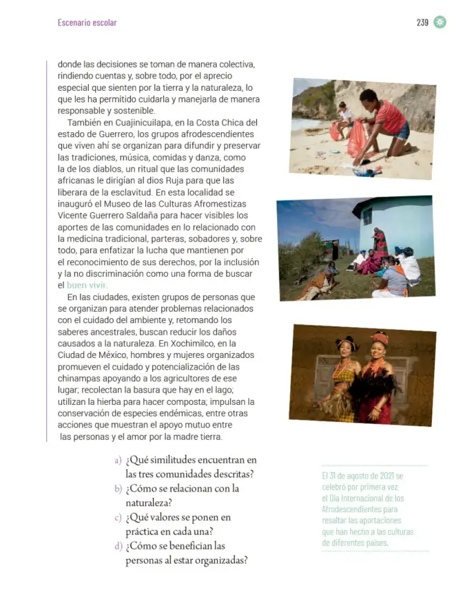 Página 242 de Proyectos Escolares. Libro de Educación Primaria Grado 6° Ciclo Escolar 2025 - 2026