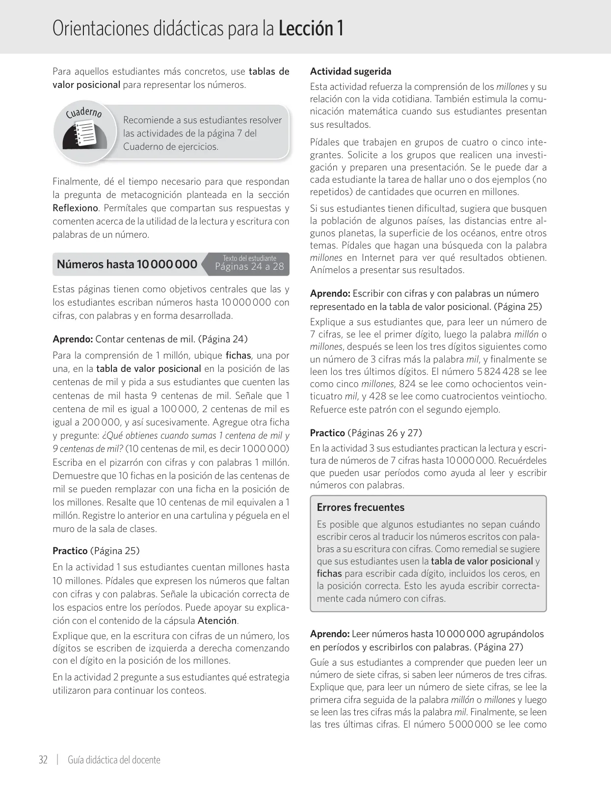 Página 38 de Matemática – Quinto Básico | Texto del Estudiante MINEDUC – Descargar PDF · 2024